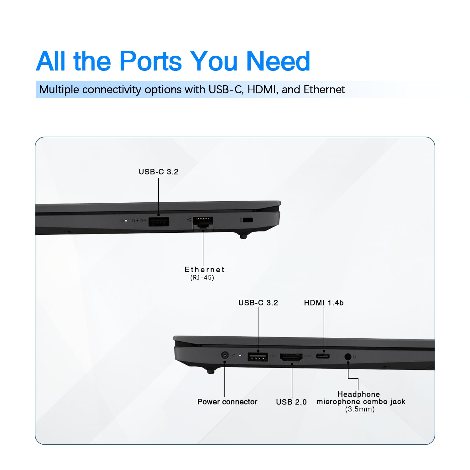 Lenovo Newest V15 Business Laptop | Intel 4 Core Processor | 15.6'' Fhd (1920 X 1080) | 16Gb Ram | 512Gb Ssd | Ethernet Rj 45 |