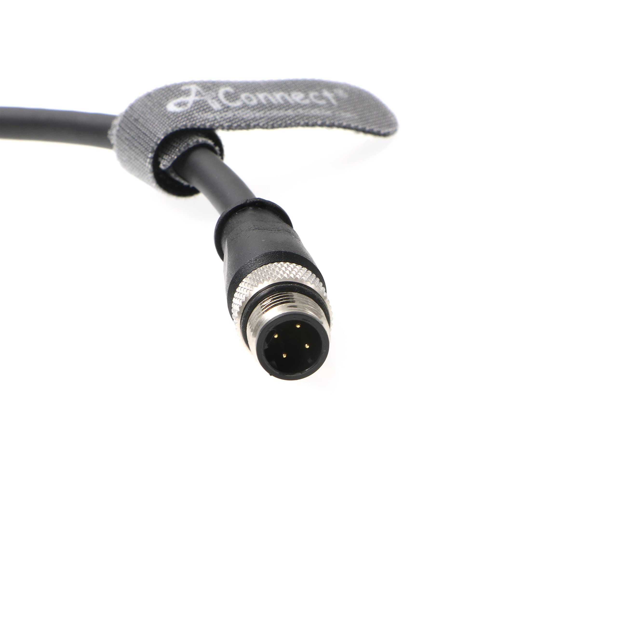 Aconnect 4Pin Rj45 Ethernet Industrial Cat5E Cable D Code M12 4 Pin Male To Rj45 Male Cat5E High Flex Ethernet Shielded Cable In