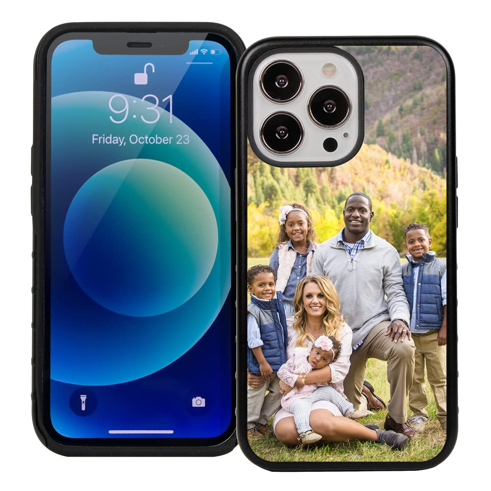 Guard Dog iPhone 14 Pro Max Custom Photo Hybrid Protective Silicone Case