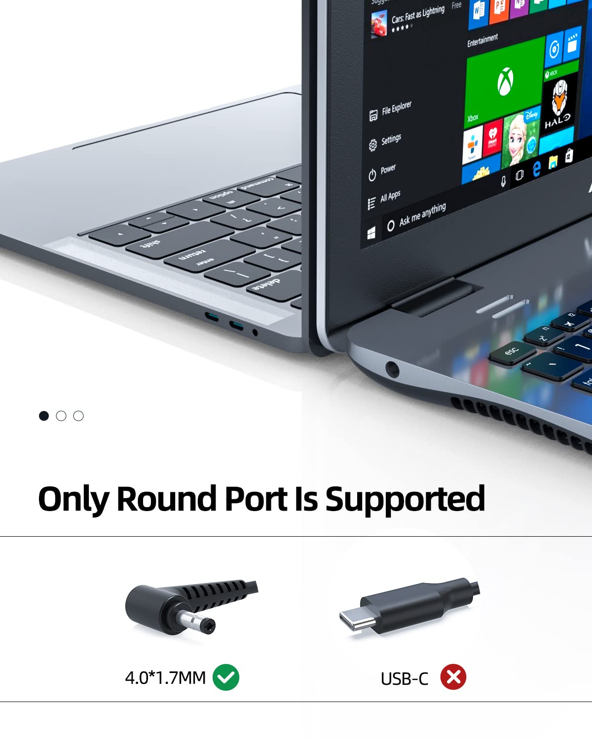 45W Ac Charger Compatible With Lenovo Ideapad S340 S145 S540 S145 14 S145 15 S340 15 S340 14 S540 14 Laptop Power Supply Adapter