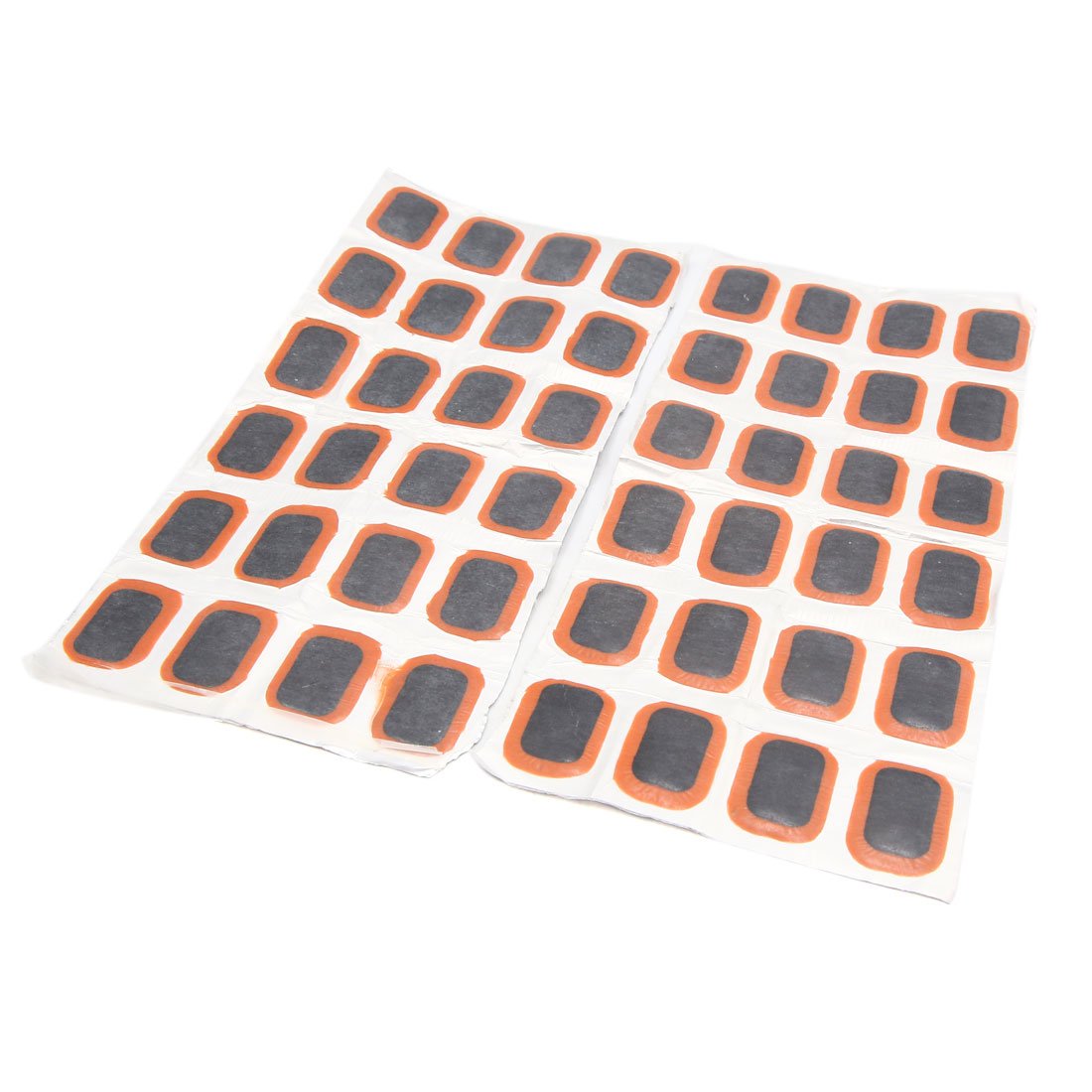 Uxcell 48Pcs Tyre Puncture Patches Tire Repair Rubber Patch Tool For Auto Car 24 X 35Mm