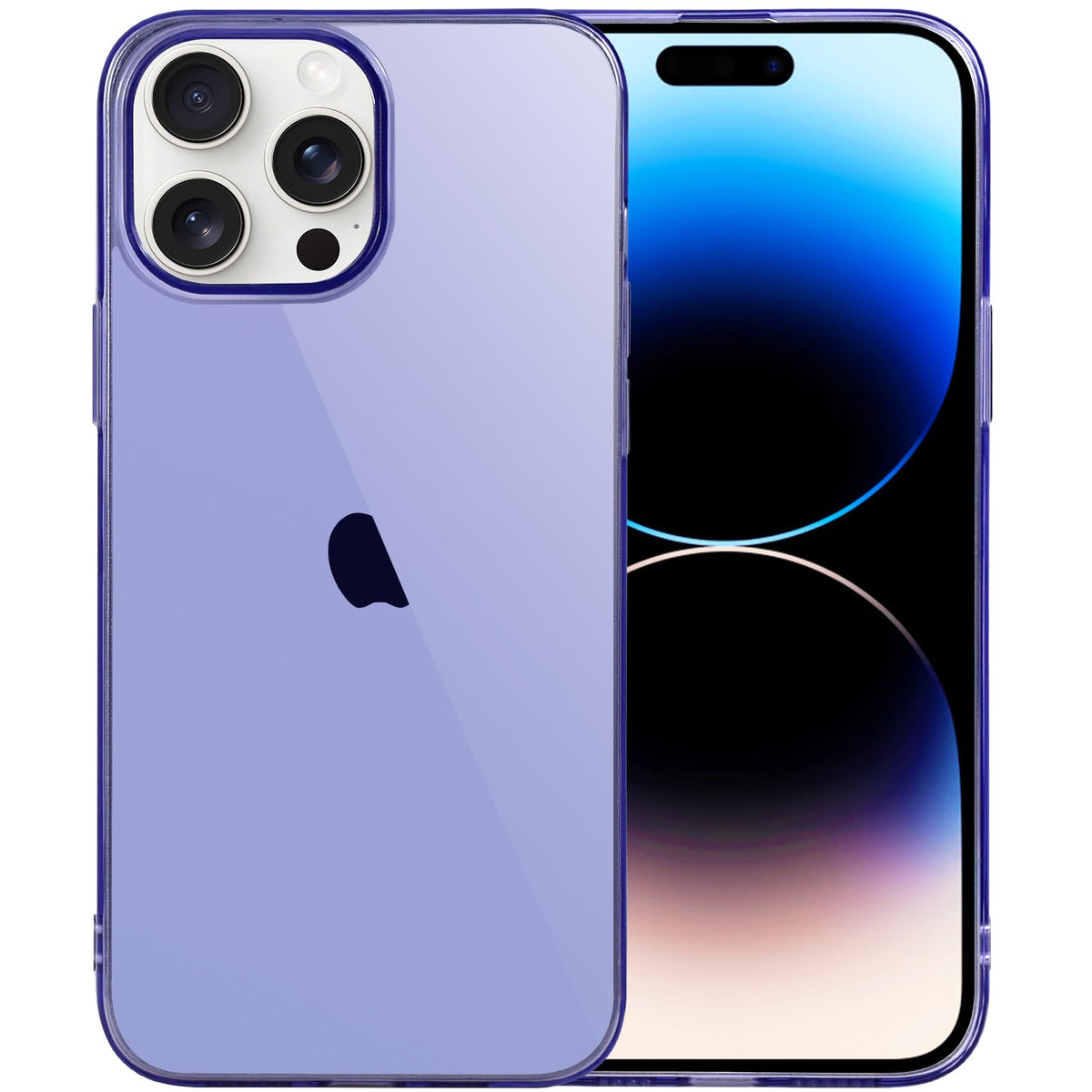 Jjgoo Compatible With Iphone 14 Pro Case, Clear Soft Shockproof Protective Slim Thin Bumper Cover Transparent Phone Case, Transl