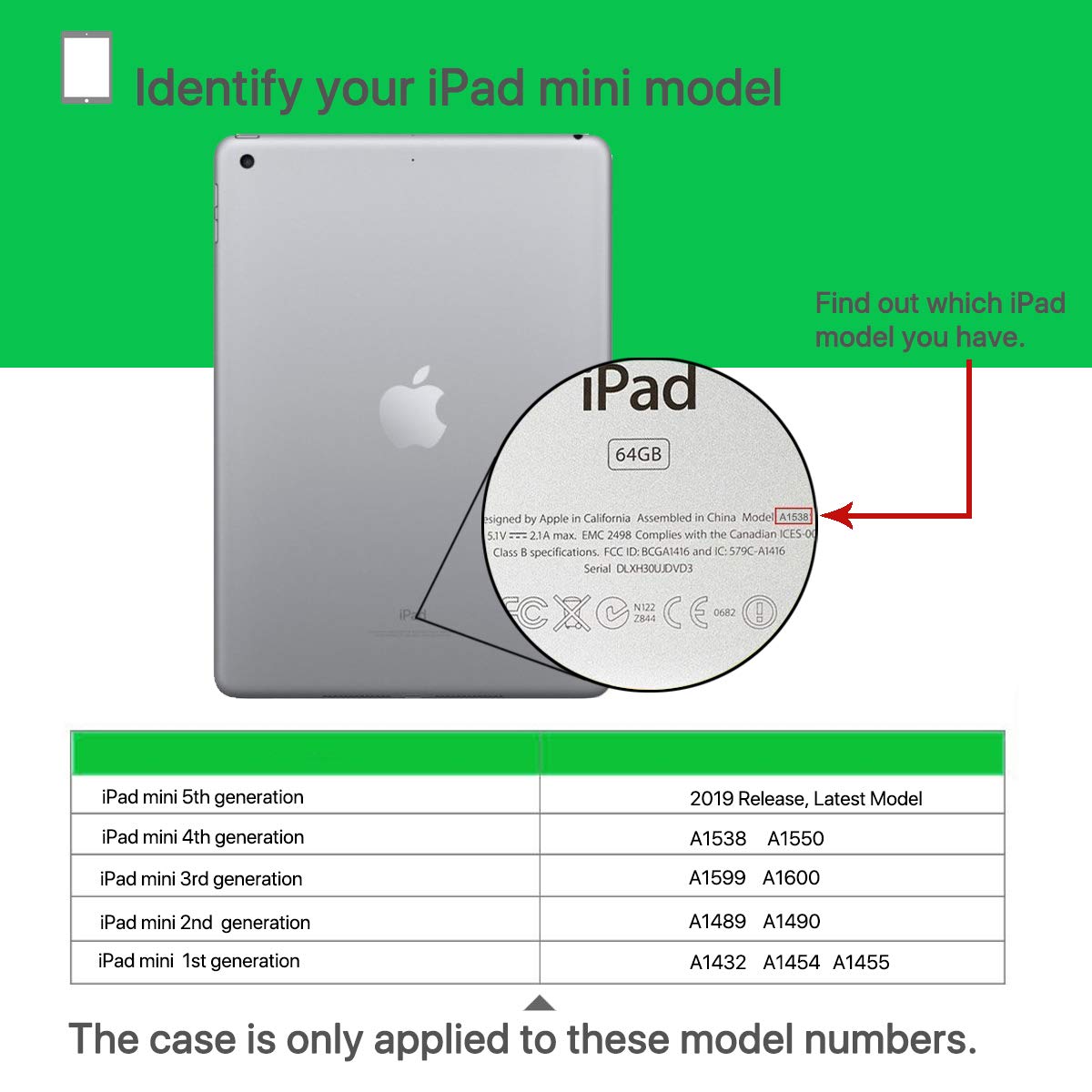 Ledniceker Kids Case For Ipad Mini 1/2/3/4/5 7.9 Inch, Light Weight Shockproof Handle Kickstand Cover For Ipad Mini 5Th/4Th/3Rd/