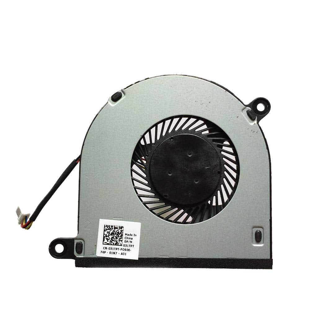 Cpu Cooling Fan Cooler Intended For Dell Inspiron 13 5368 5378 5379 7368 7375 7378 15 5568 5578 5579 7579 7569 Latitude 3390 3379 2 In 1 Laptop Replacement Fan Dp/N: 031Tpt