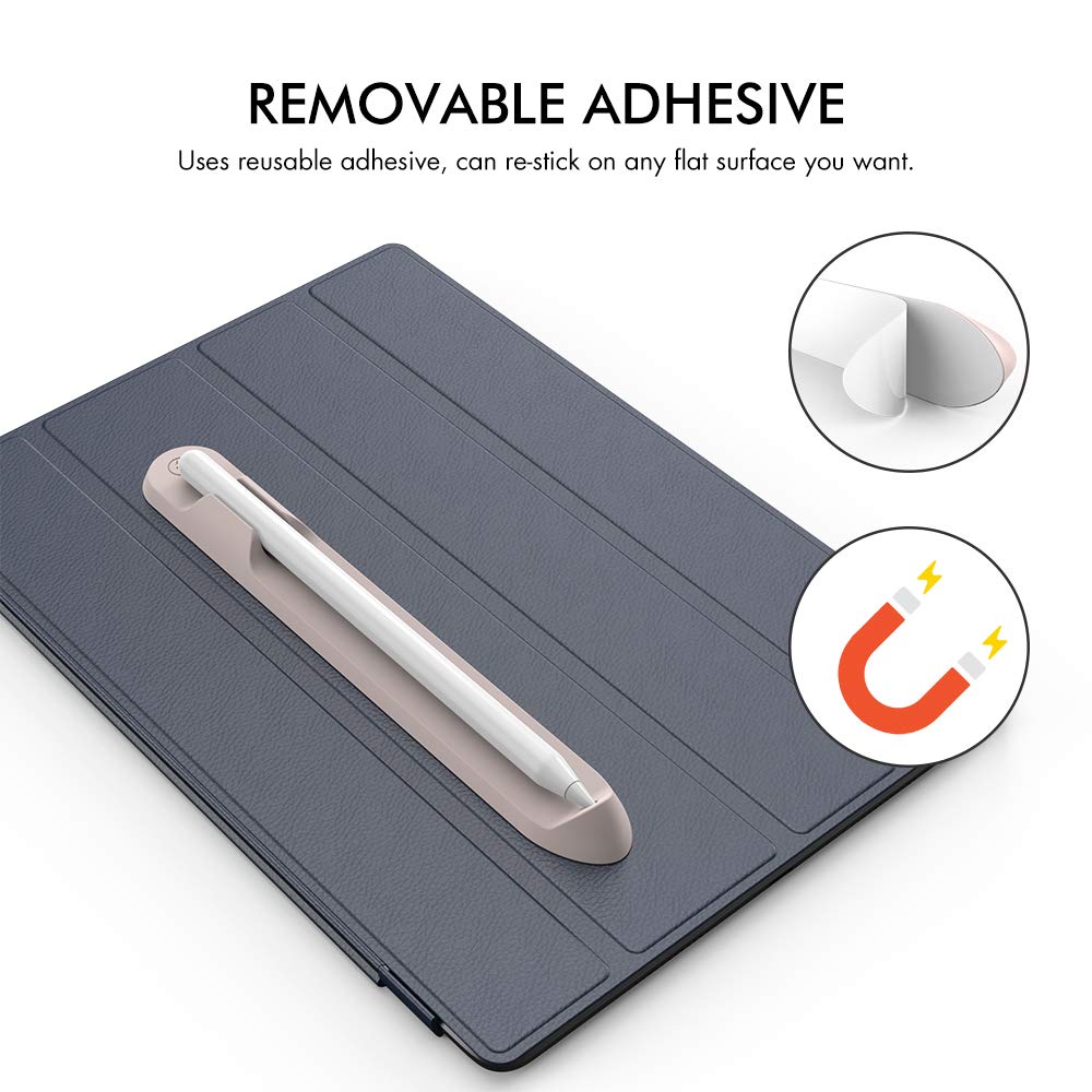 Ahastyle Removable Ipencil Holder For Apple Pencil Pro, Apple Pencil (Usb C), Apple Pencil 1St / 2Nd Generation [Magnetic Attach