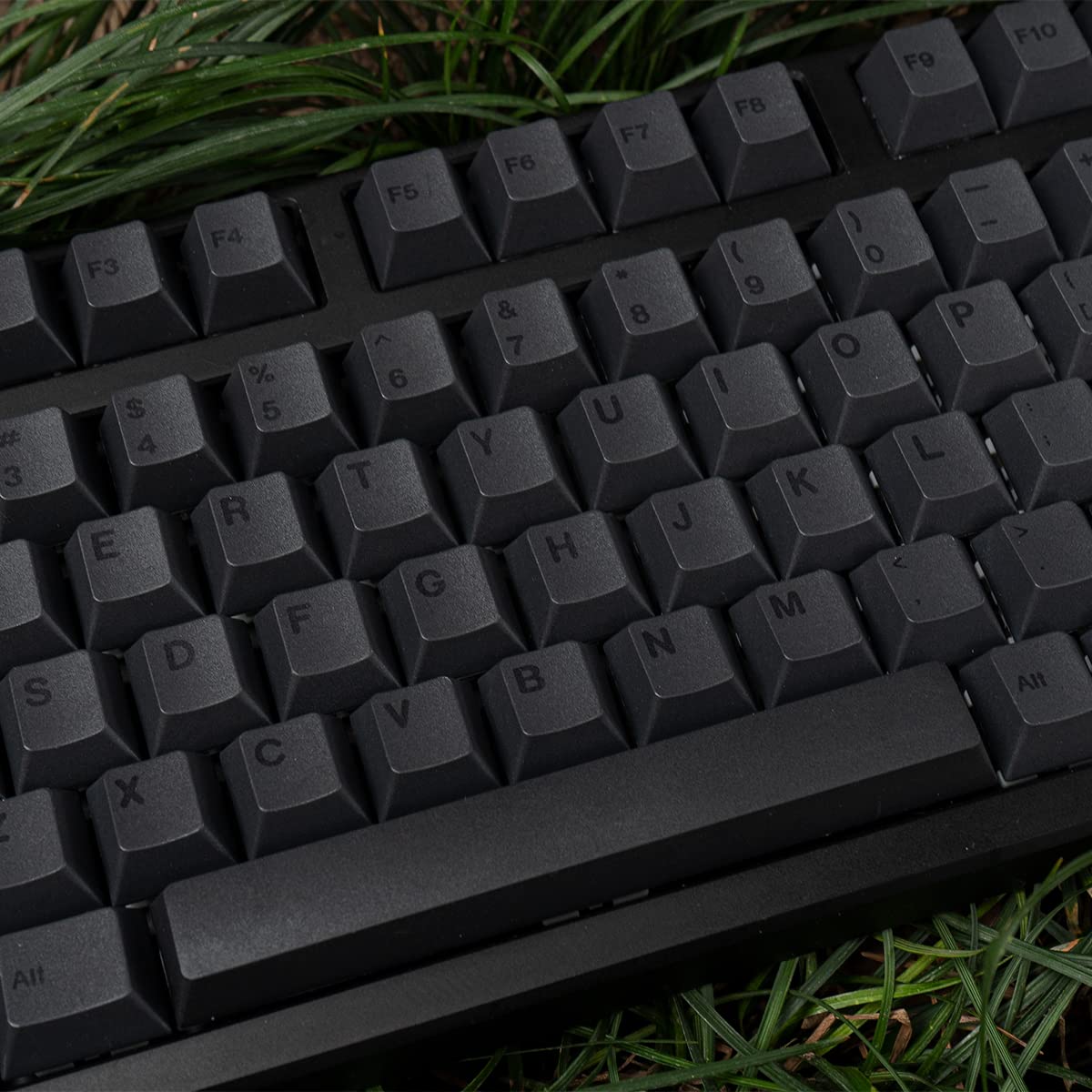 Mintcaps Pbt Gray Keycaps Set 144 Keys Cherry Profile Dye Sub Custom Iso Ansi Keycaps For 61 64 87 104 108 Cherry Mx Switches Me