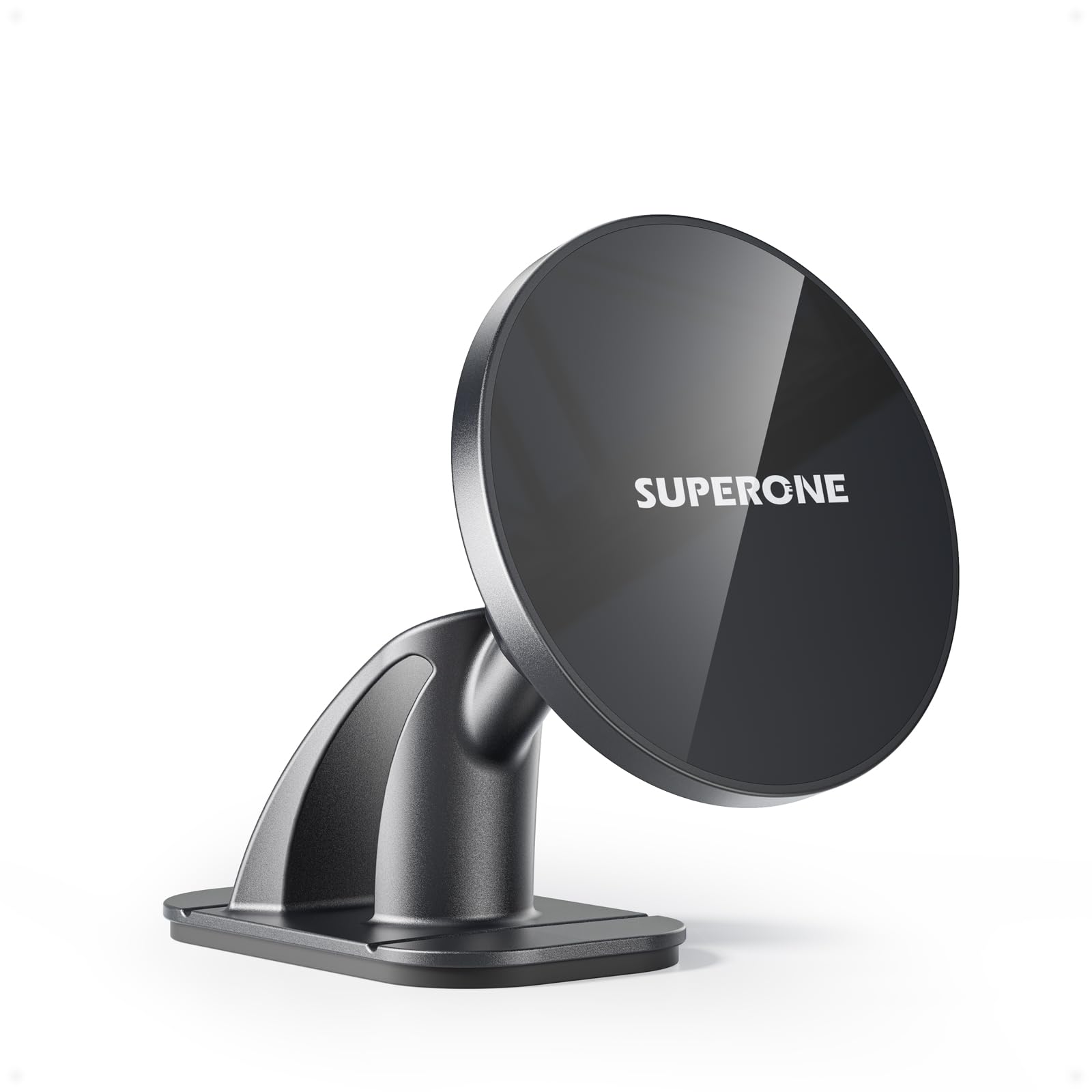 Superone For Magsafe Car Mount, [Never Drop] Strong Magnetic Phone Holder For Car Dash, [Hands Free] 360 Rotation Car Phone Hold