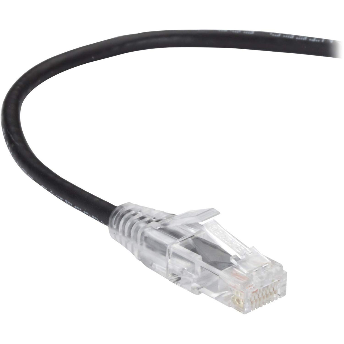Black Box 15Ft Black Cat6A Slim 28Awg Pat