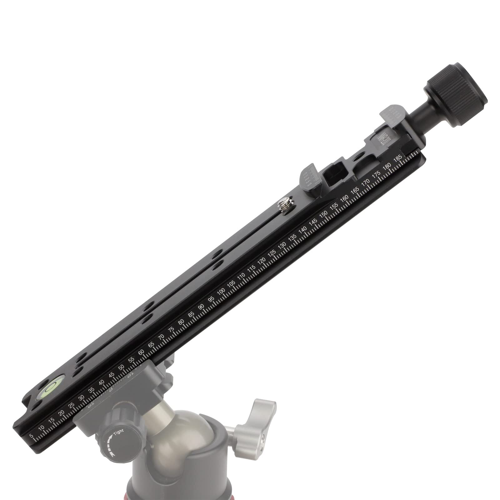 Camera Rail Nodal Slide 200Mm Quick Release Plate Clamp With D Ring Screws For Dslr Tripod Monopod Ball Head For Panoramic Close