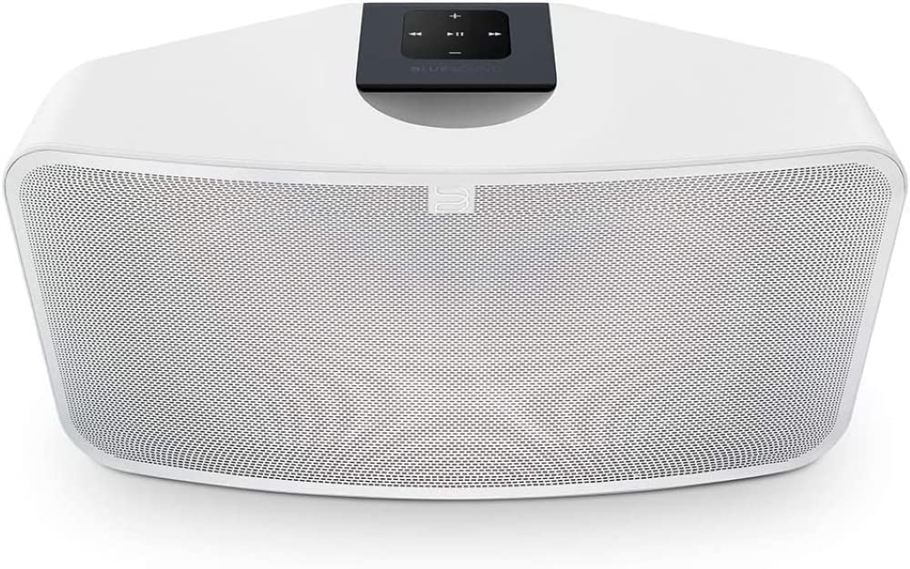 Bluesound Pulse 2I Wireless Multi-Room Smart Speaker With Bluetooth - White - Compatible With Alexa And Siri
