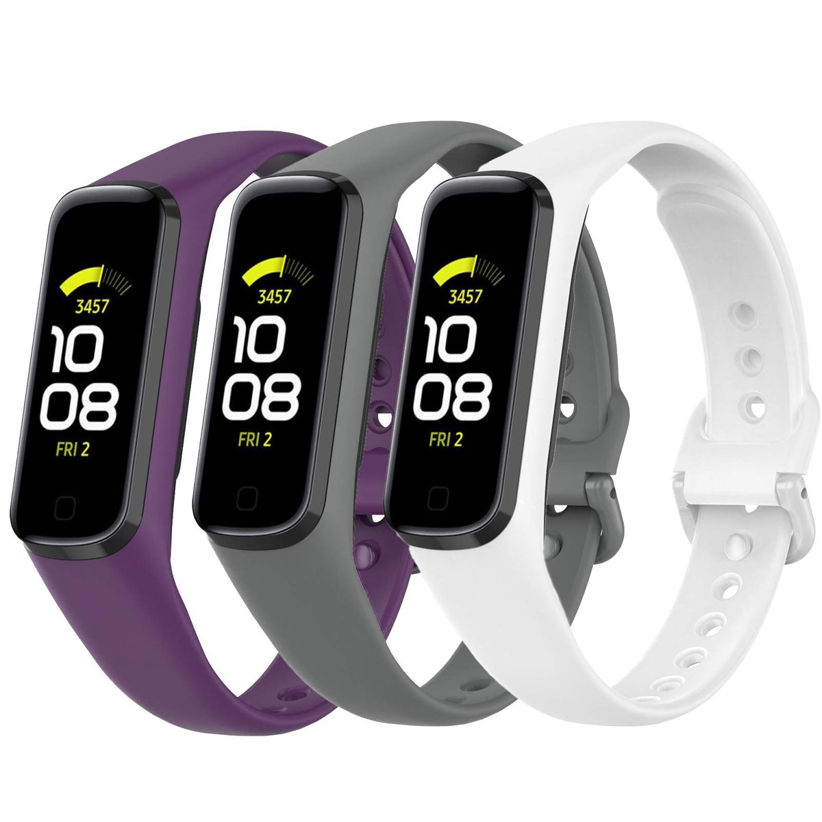 Leonglzt Galaxy Fit 2 Band Samsung Galaxy Fit 2 Replacement Bands, Soft Silicone Galaxy Fit2 Straps For Samsung Galaxy Fit2 Sm R