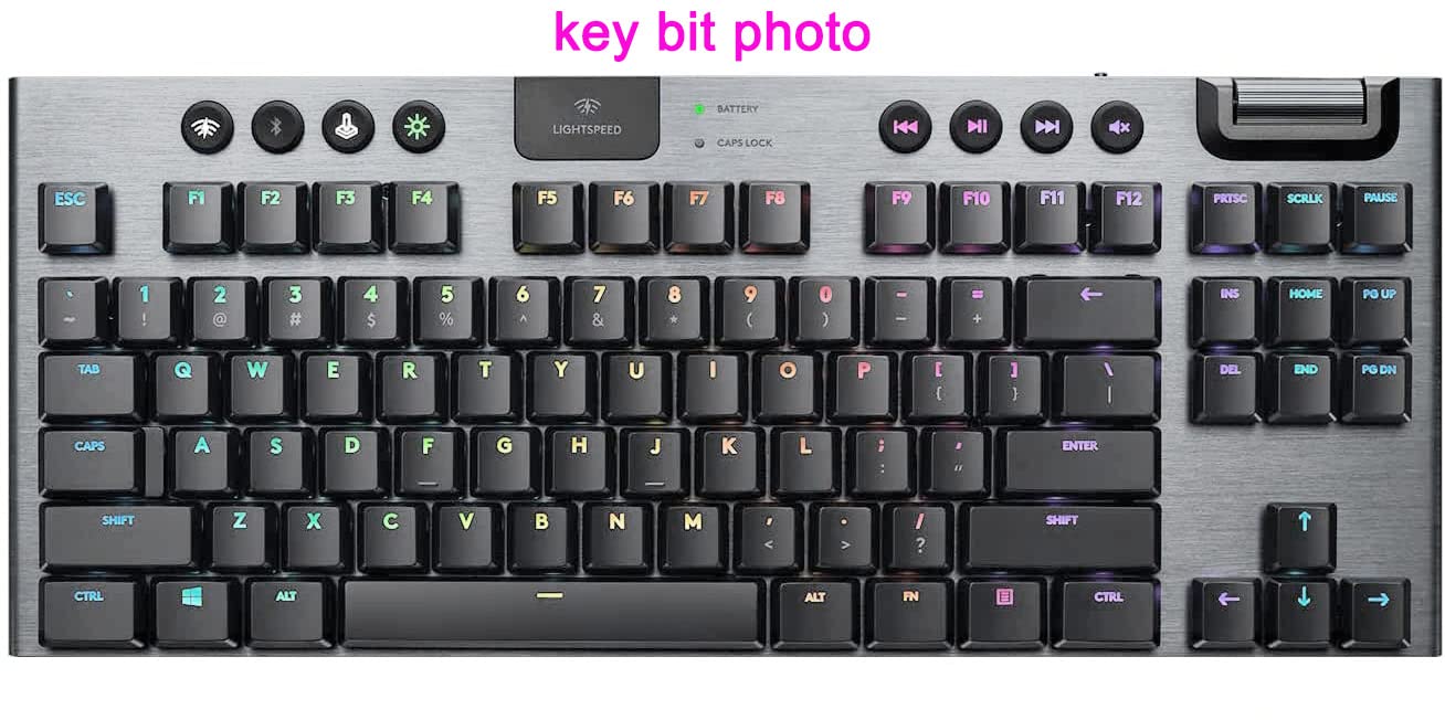 Dust Proof Silicone Keyboard Skin Cover Compatible For Logitech G915 Tkl Tenkeyless Lightspeed Wireless Rgb Mechanical Gaming Ke