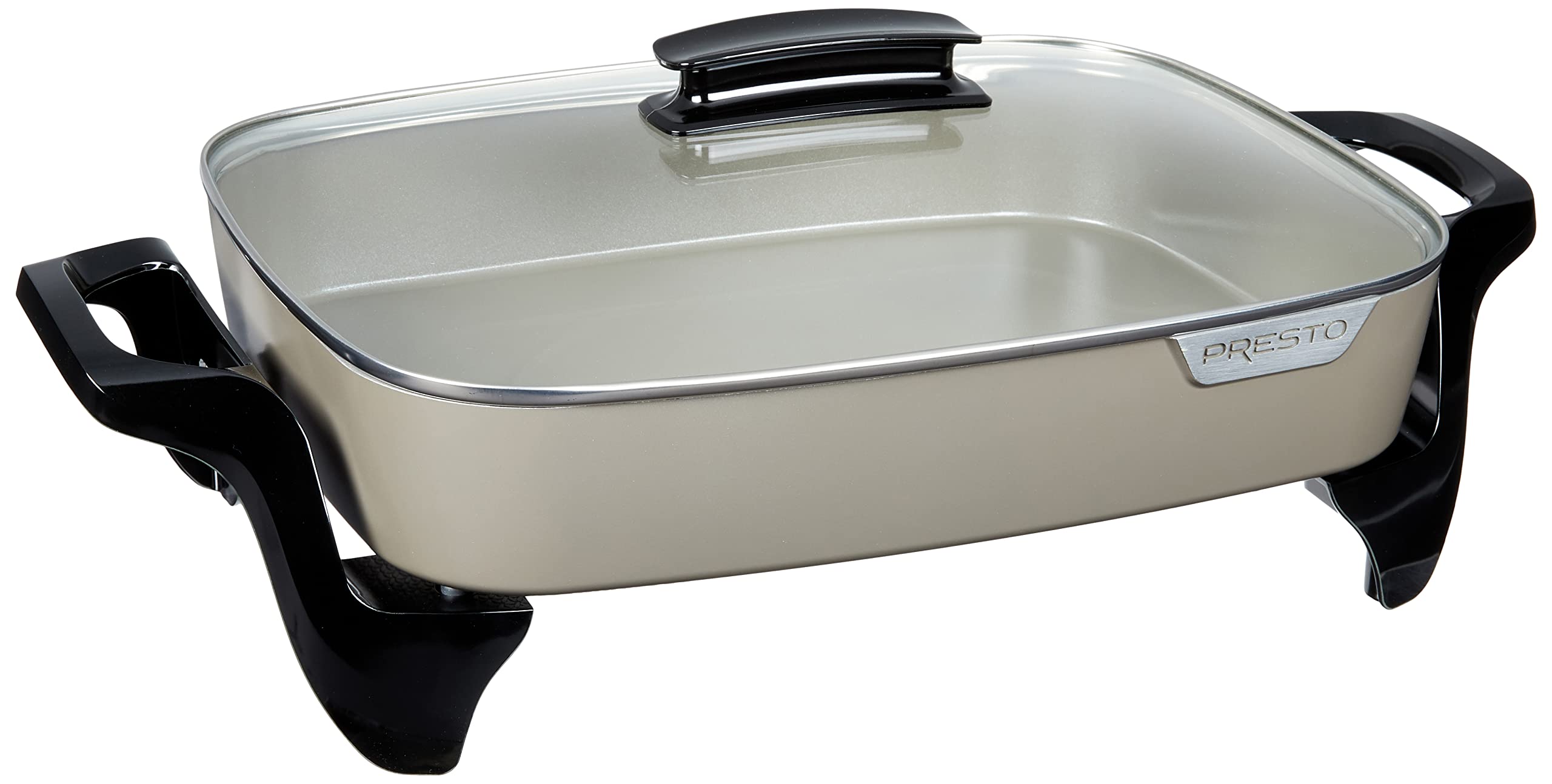 Presto, Grey Ceramic 06856'' Electric Skillet, 16''