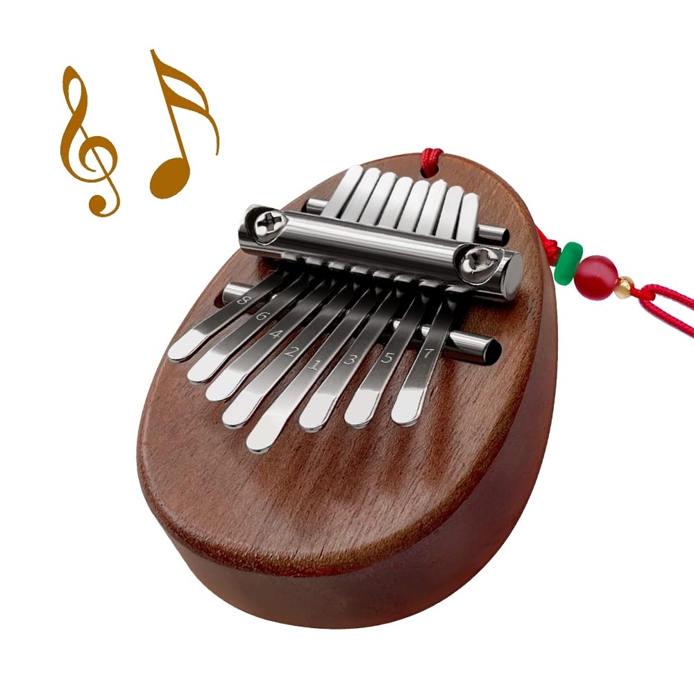 Kalimba Thumb Piano 8 Keys   Portable Mini Size Finger Piano Marimba Musical Instruments Solid Wood Mibra Gift For Kids And Pian