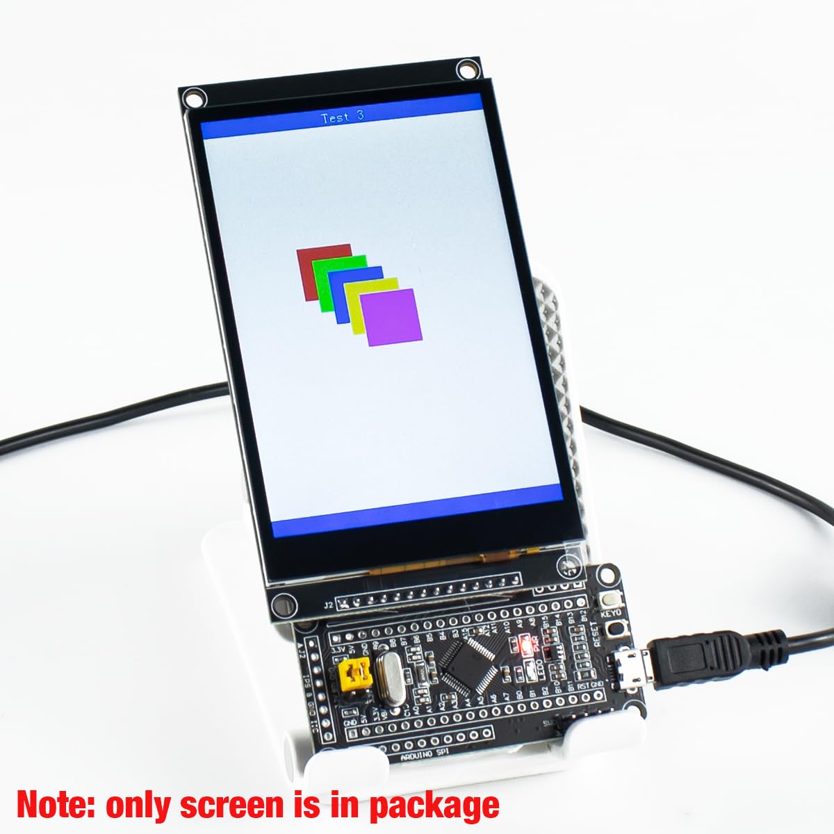 Hosyond 4.0 Inch 320X480 Tn Capacitive Touch Screen Lcd Display Module Spi Serial St7796S Driver For Arduino R3/Mega2560