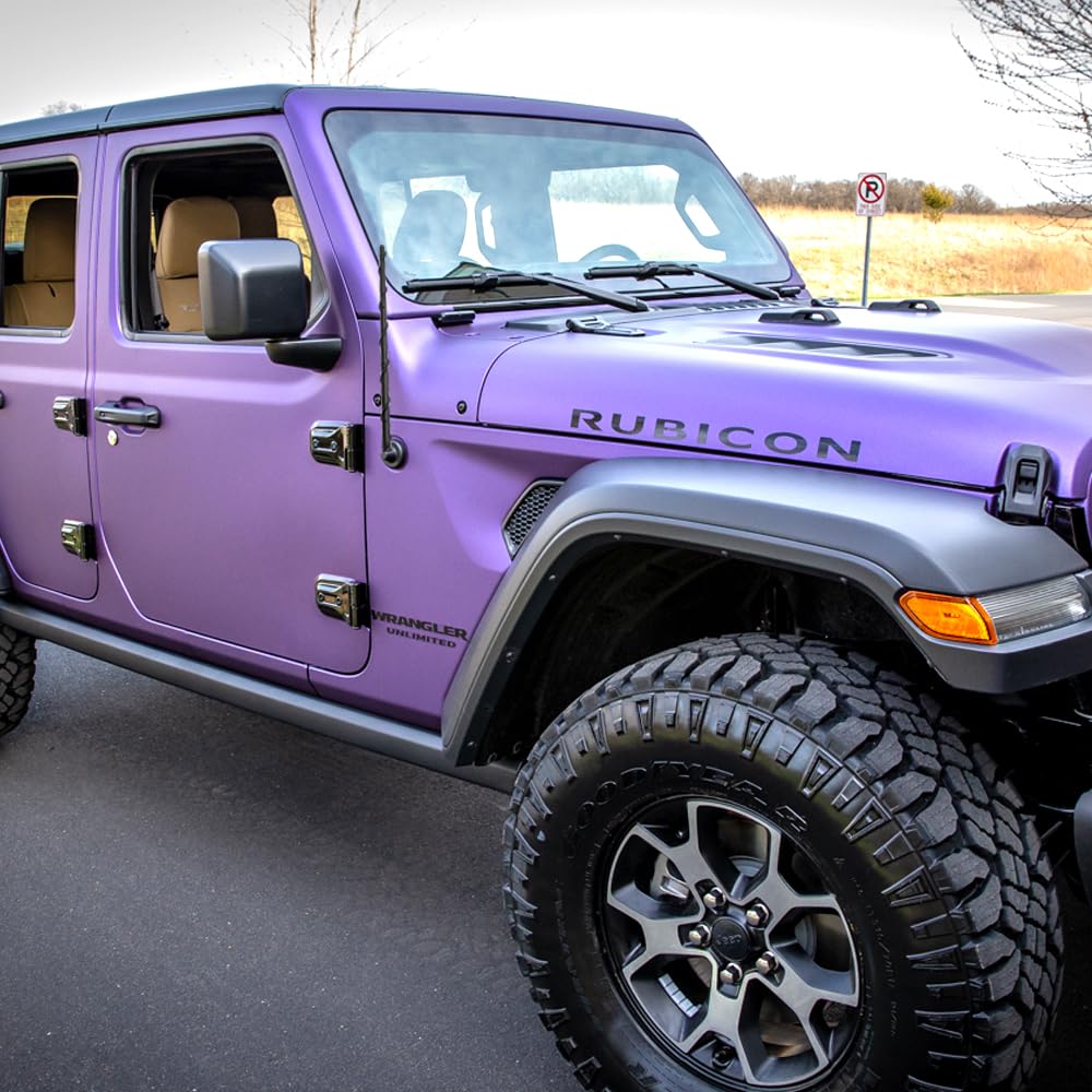 Basiker 16 Inch Antenna For Jeep Wrangler Gladiator Jk Jt Rubicon Sahara Unlimited Sport 4Xe Willys Mojave 2007 2025, Jeep Wrangler Antenna Replacement, Upgrade Car Am Fm Jeep Accessories