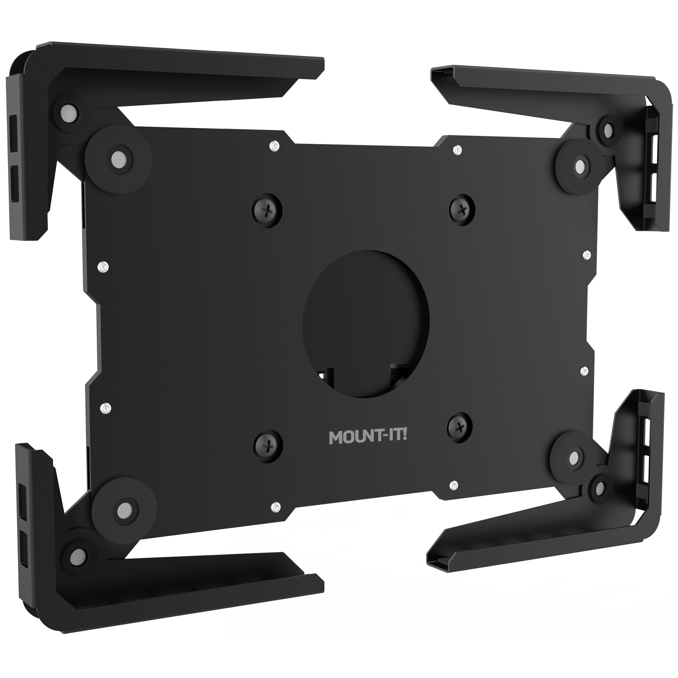Mount It! Universal Tablet Wall Mount, Anti Theft Ipad Mount, Enclosure Fits Tablets From 9.7'' To 13'' Screen Size, Flush Wall