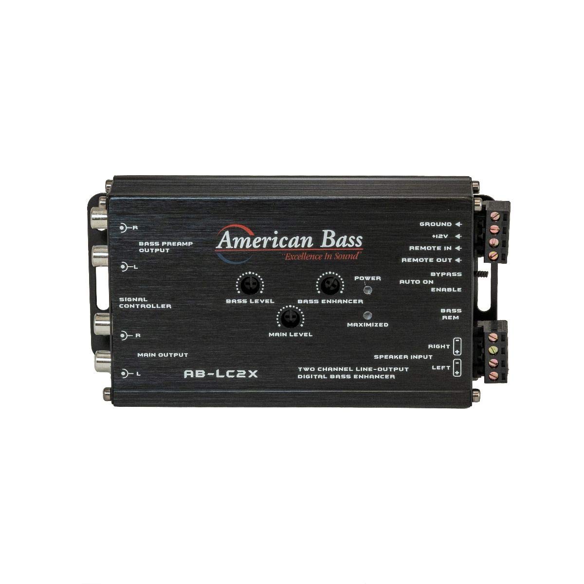 American Bass Ablc2X Two Channel Line Out Converter/Line Driver