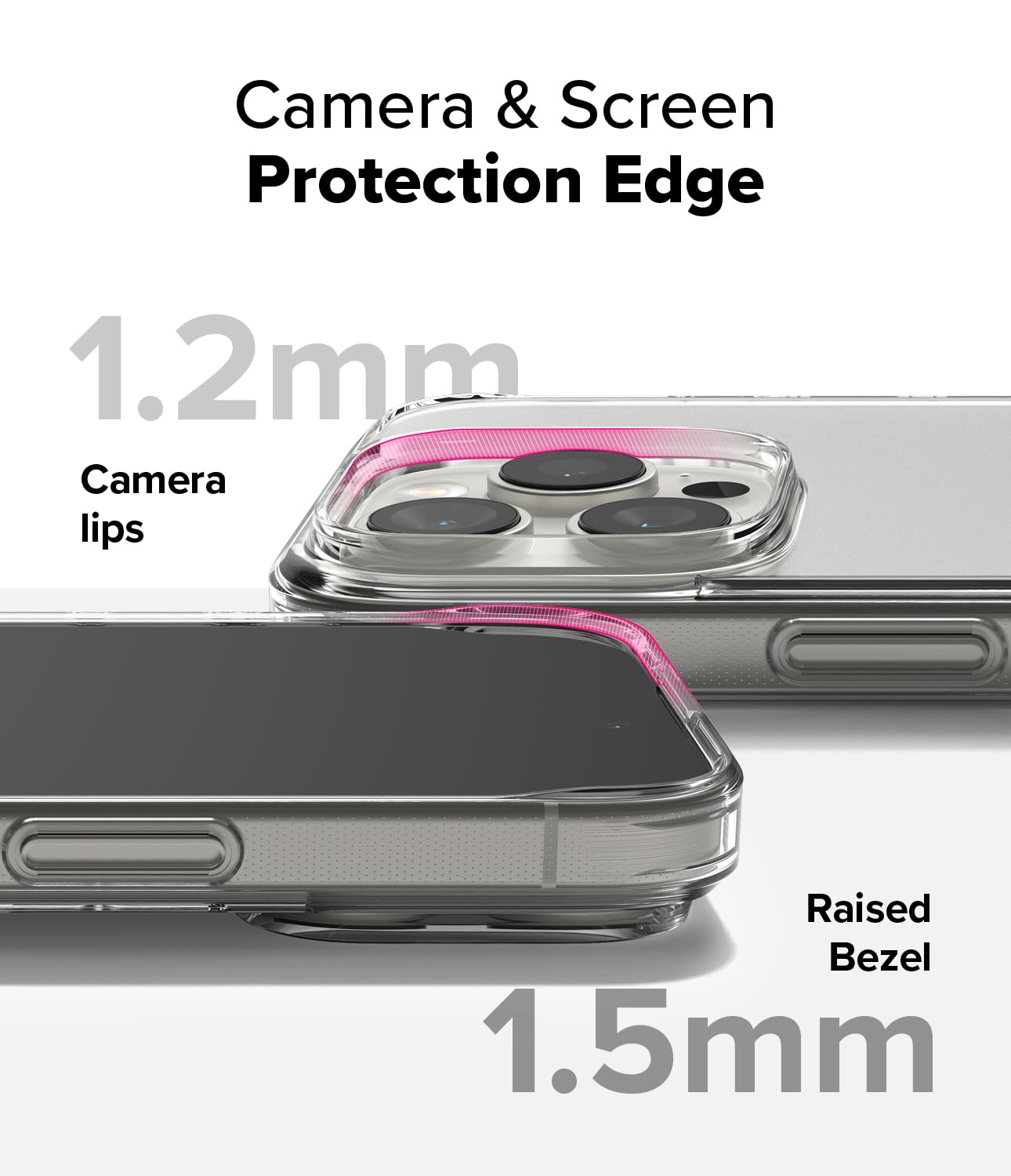 Ringke Fusion [Oil & Dirt Resistant] Compatible With Iphone 16 Pro Max Case, Uv Coating For Scratch & Discoloration Resistant, S