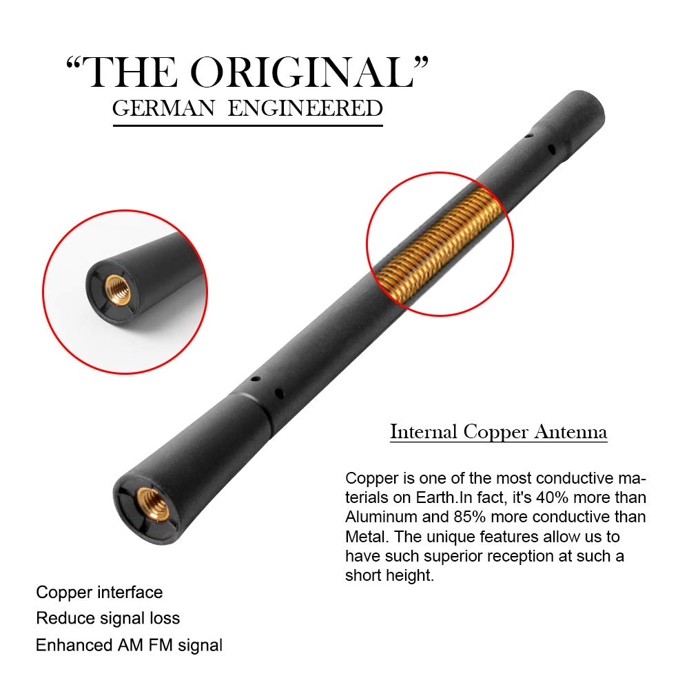 Vofono Antenna For 2003 2022 Nissan Pathfinder, Rogue, Murano, Juke, Versa Note Sedan, Kicks, Cube, 350Z, Leaf, Navara Np300, 7