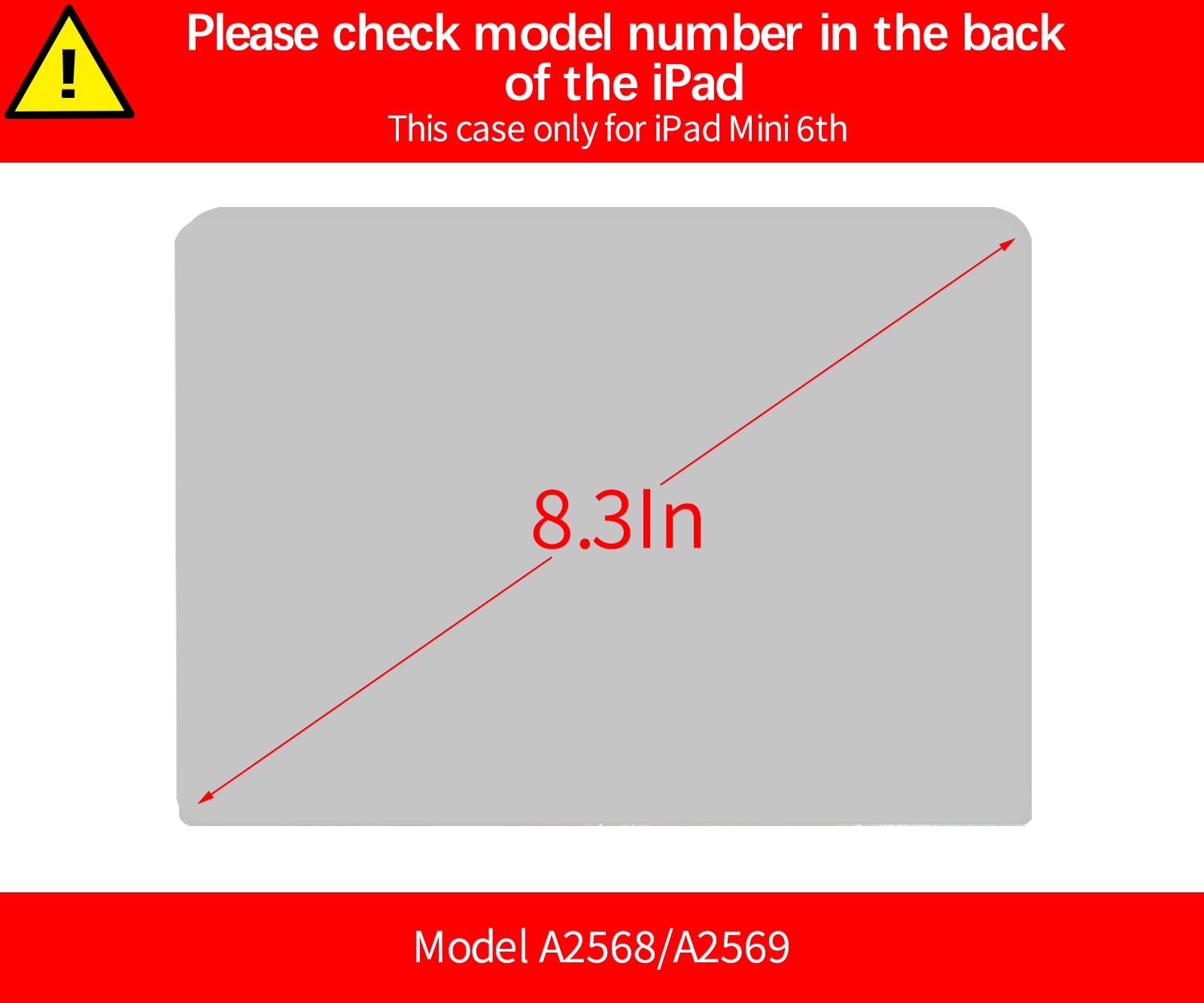 Berkin Arts Ipad Mini 6Th Generation Case (8.3 Inch) Case 2021 A2568/A2569 Folio Case Premium Leather Cover Holography Cosmic Co