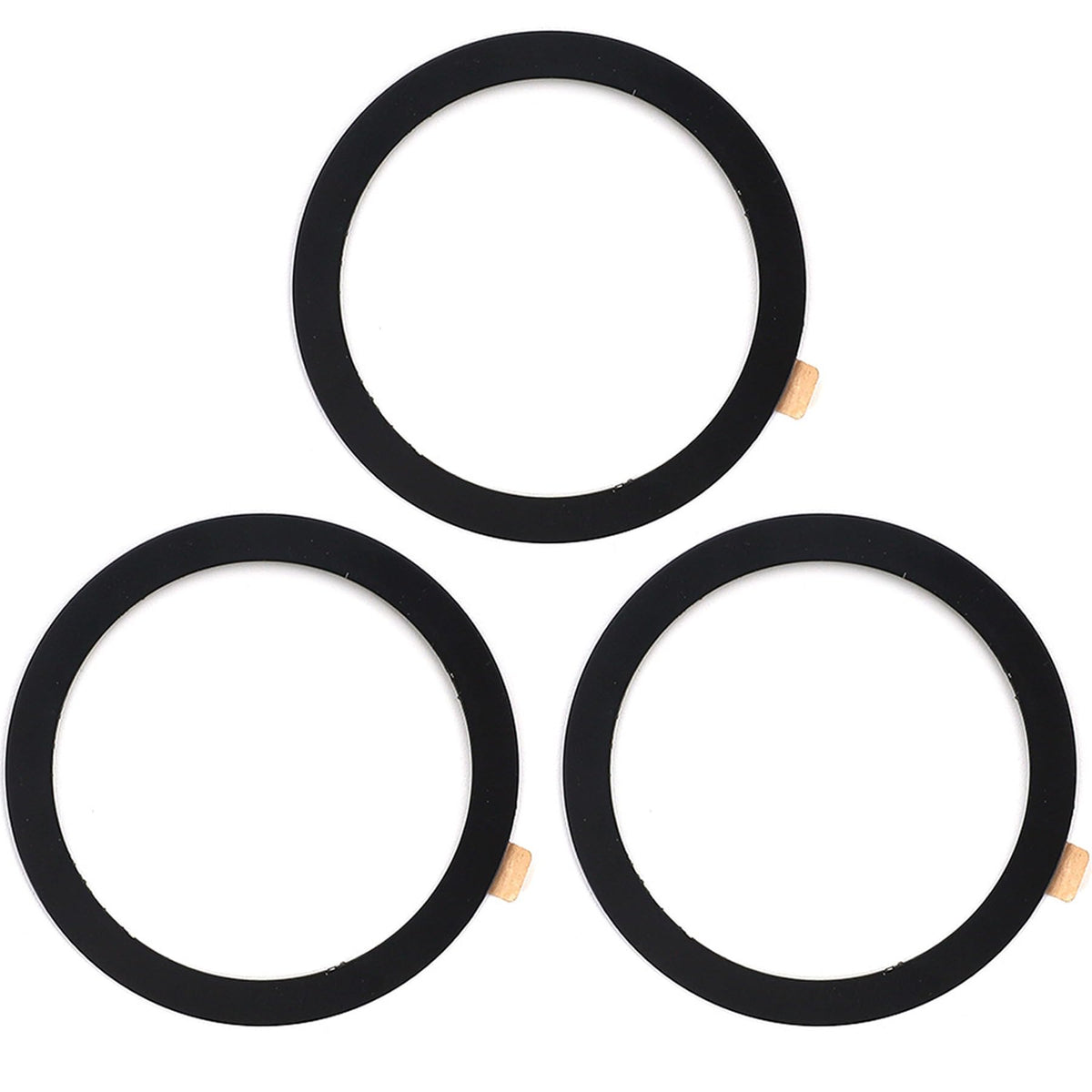 Tenoc Universal Metal Ring Sticker For Magnetic Charger Compatible With Iphone/Samsung/Android All Cellphones, Magnetic Mount/Ph