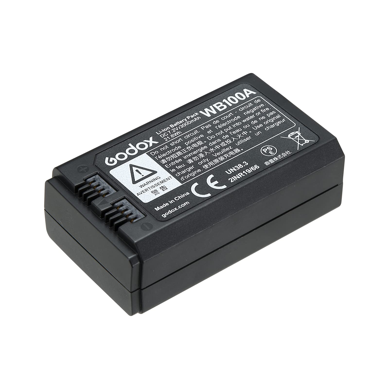 Godox Ad100Pro Battery Wb100 Wb100A Wb100B Replacement Lithium Battery Pack Ad100Pro Flash For Mf R76 Macro Ring Flash