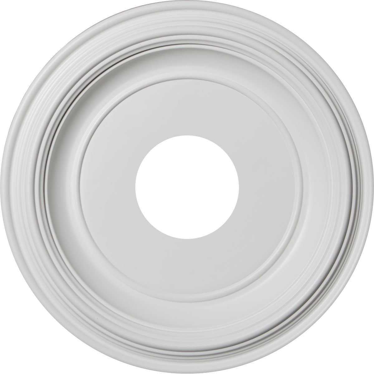 Ekena Millwork Cmp13Tr Traditional Ceiling Medallion, 13''Od, Unfinished