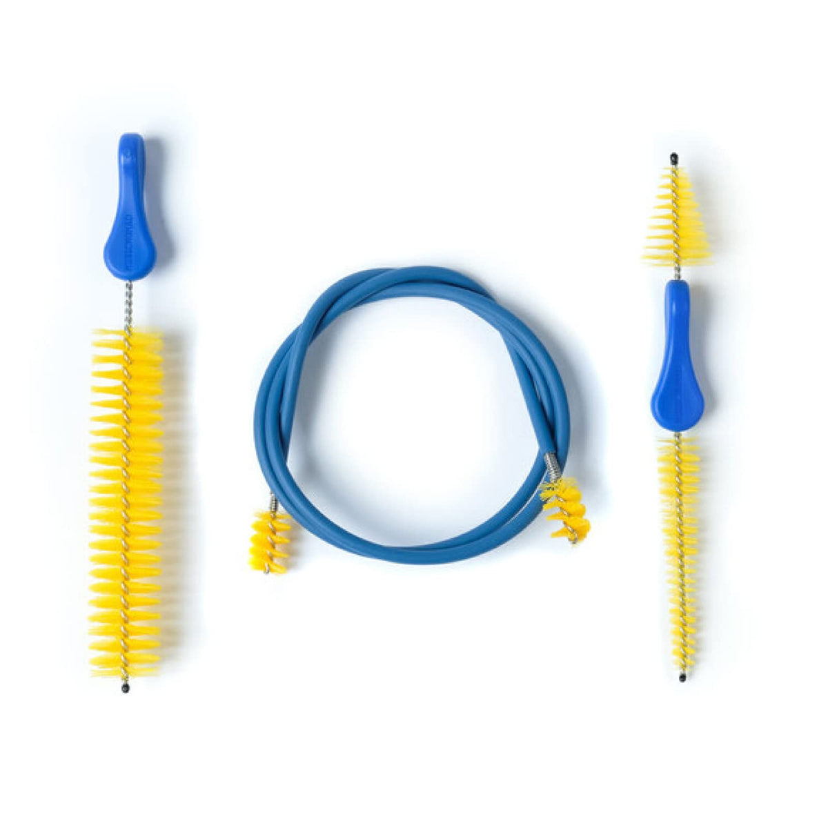 Musicnomad Premium 3 Pc. Trumpet Brush Cleaning Kit: Mouthpiece, Valve & Snake Brush With Storage Bag (Mn765)