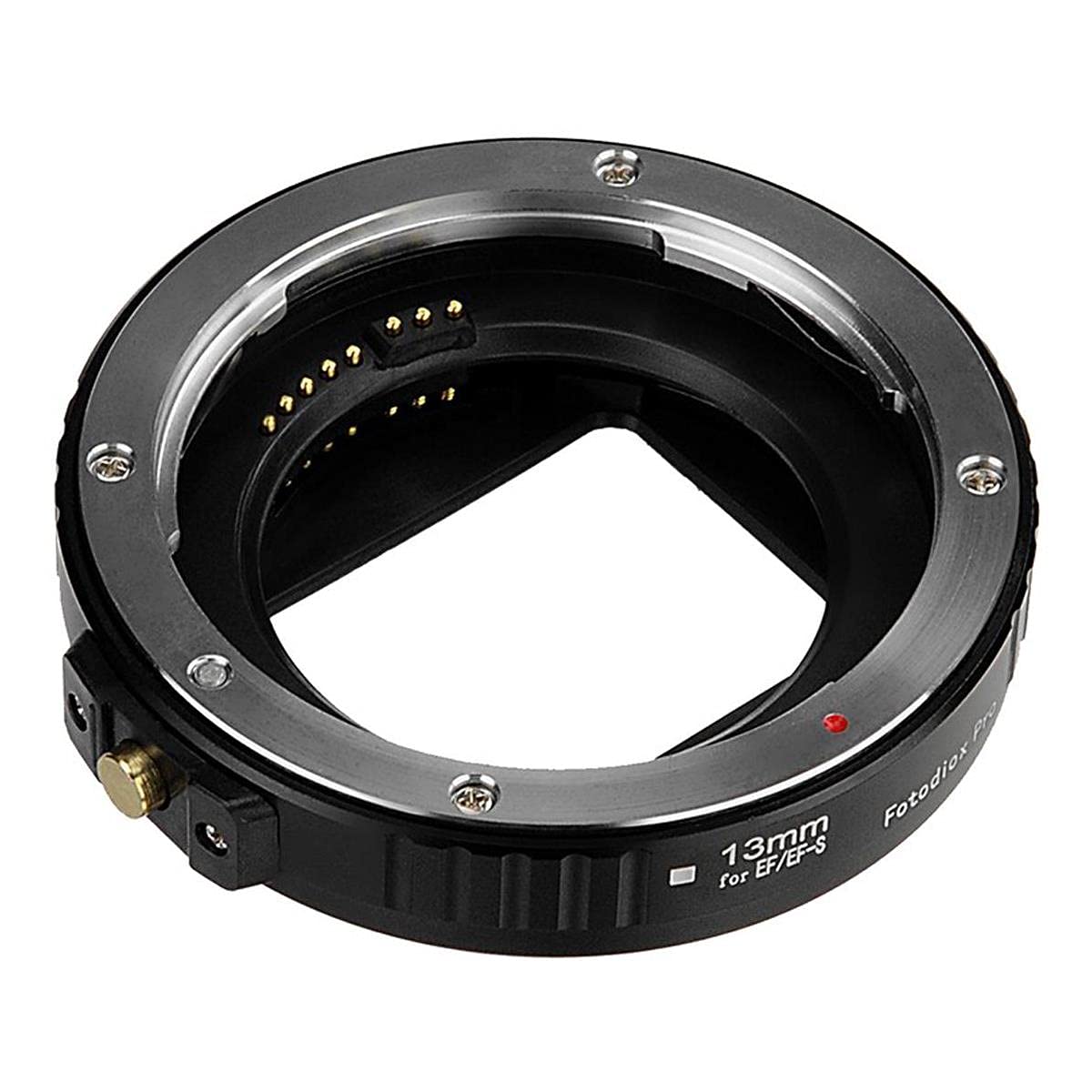 Fotodiox Pro Auto Macro Extension Tube, 13Mm Section   For Canon Eos Ef/Ef S Lenses For Extreme Close Up With Auto Exposure And