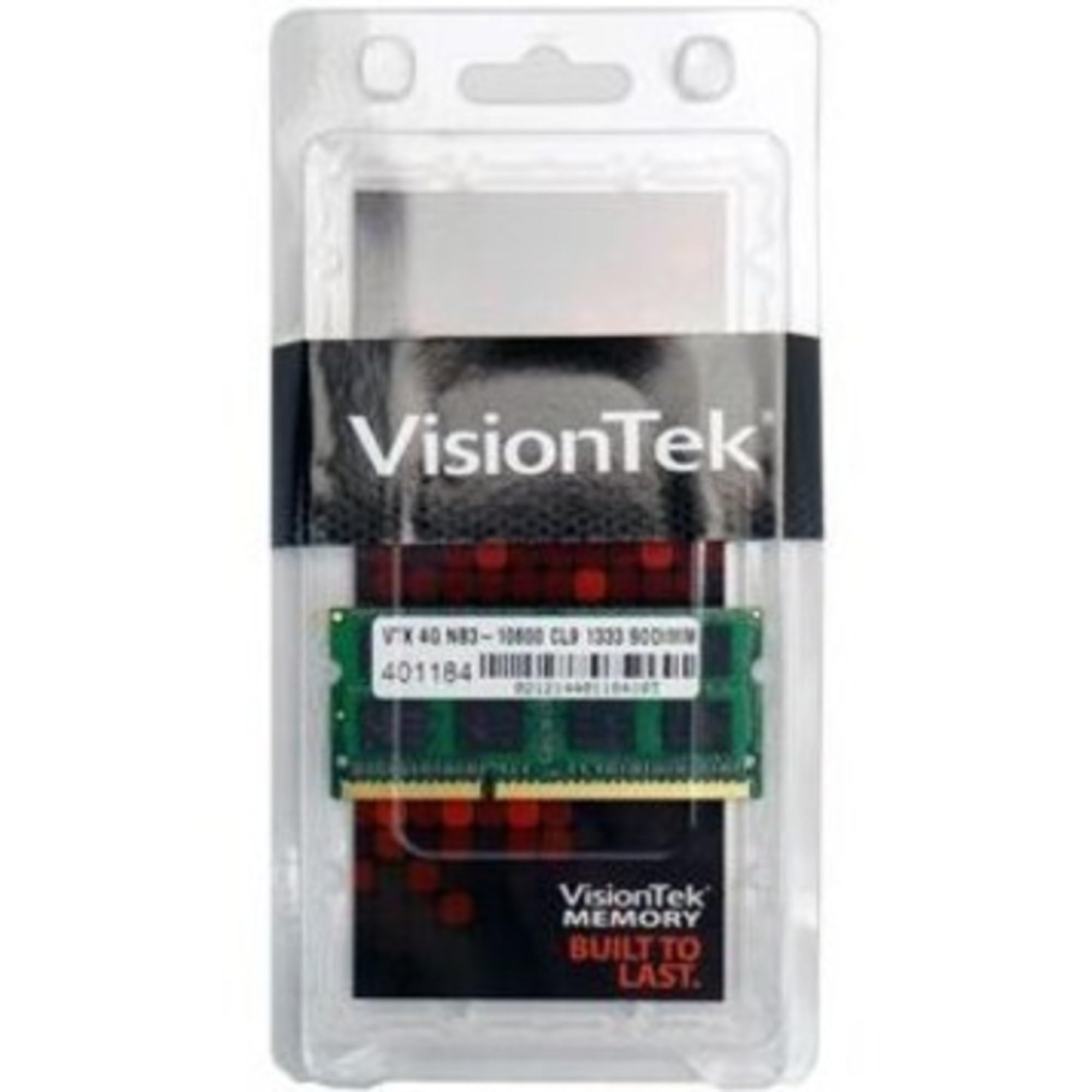 Visiontek 4Gb Ddr3 1333 Mhz (Pc3 10600) Cl9 Sodimm, Notebook Memory   900449