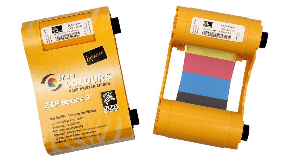 Zebra 800033 840 Printer Ribbon   Printer Ribbons (Roll, Zpx 3)