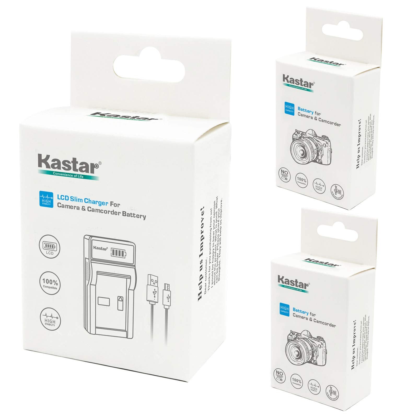 Kastar Battery (X2) & Lcd Slim Usb Charger For Canon Nb-6L And Powershot Sx710 Hs Sx530 Hs Sx520 Hs Sx510 Hs Sx500 Is Sx700Sx280