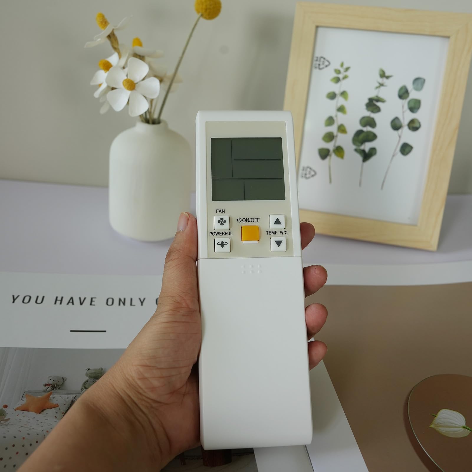 Universal Replacement Remote Control Compatible For Daikin Ftxn24Kvju Arc452A9 Arc452A15 Arc452A16 Arc452A17 Arc452A18 Arc452A19