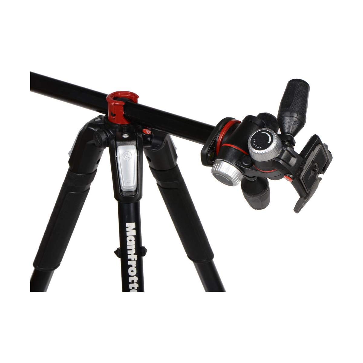 Manfrotto 055 3 Section Aluminum Tripod With 3 Way Head