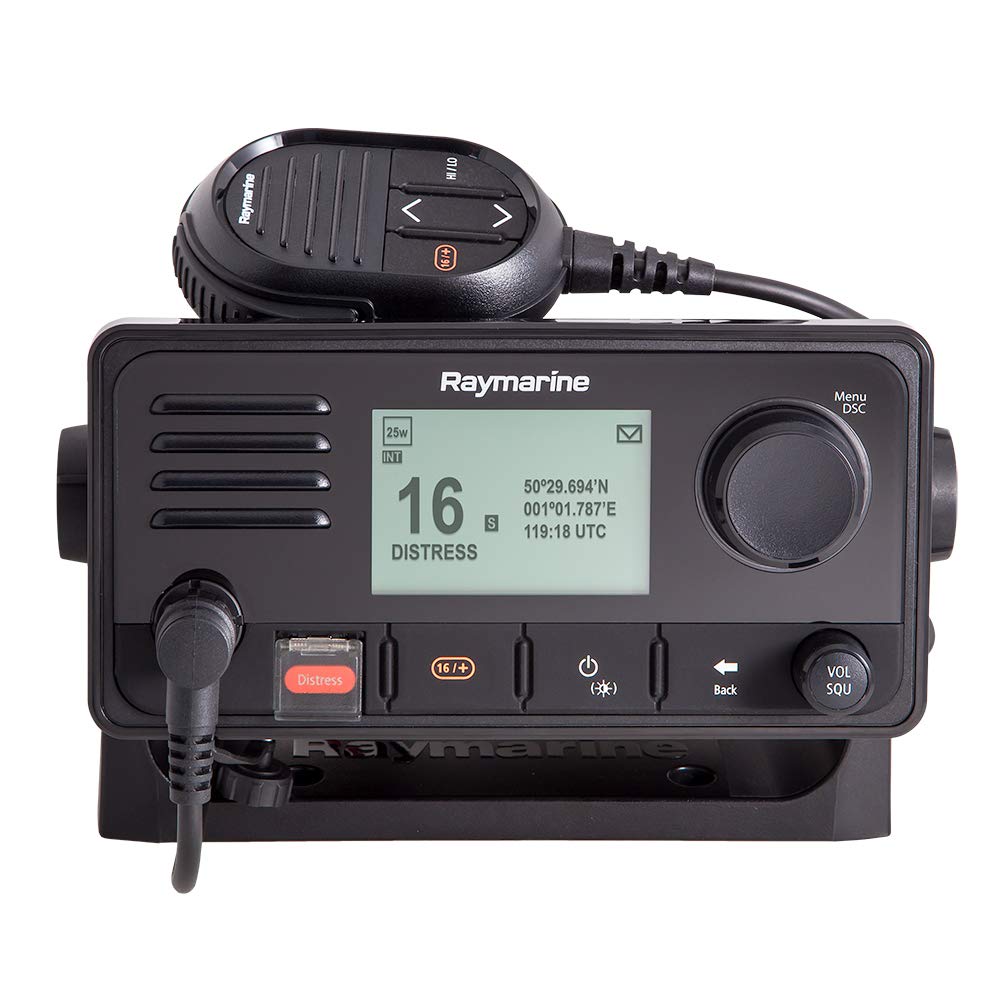 Raymarine E70516, Ray63 Marine Vhf Radio, Black, Small,WBEEAB07L86YDWC