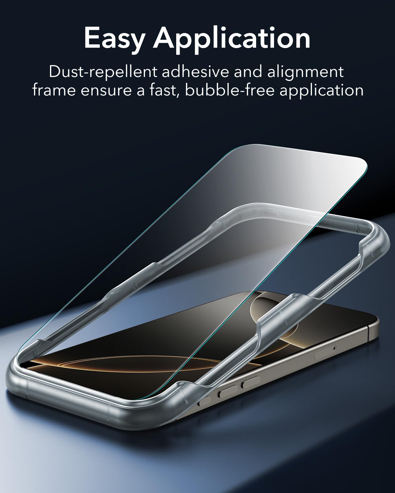 Esr For Iphone 16 Pro Max Case (4 In 1) Set, Translucent Matte Case With Screen Protector, Compatible With Magsafe, Military Gra