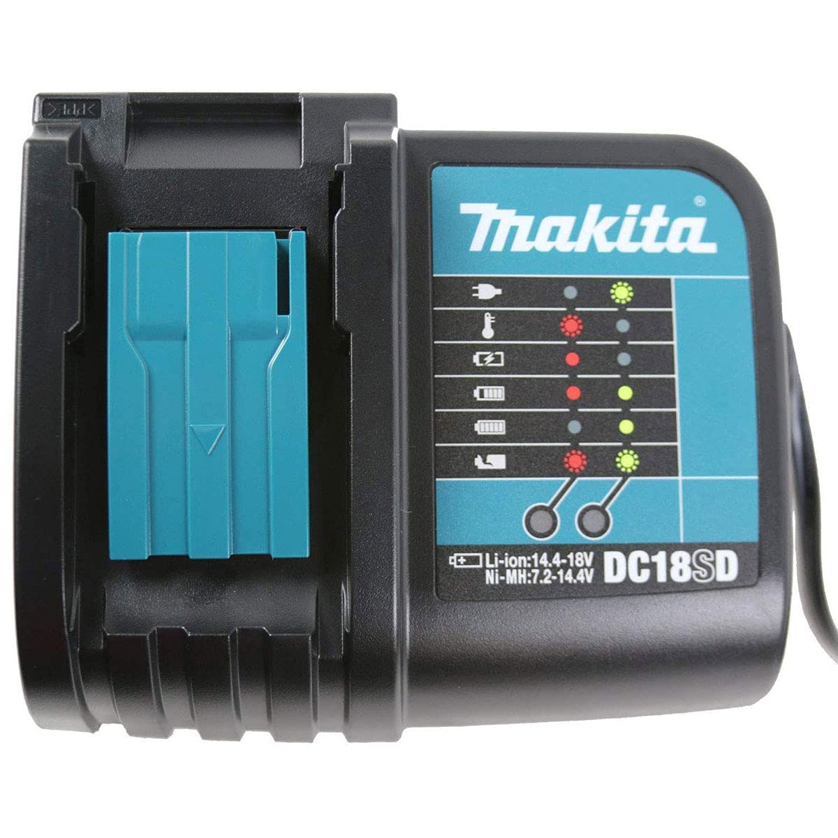 Makita Dc18Sd 7.2 18V Battery Charger