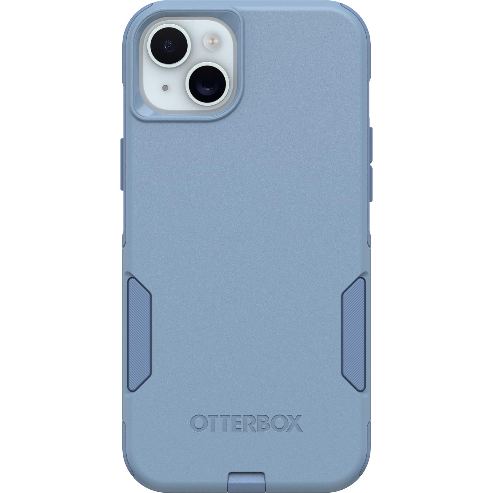 Otterbox Iphone 15 Plus And Iphone 14 Plus Commuter Series Case   Crisp Denim (Blue), Slim & Tough, Pocket Friendly, With Port P