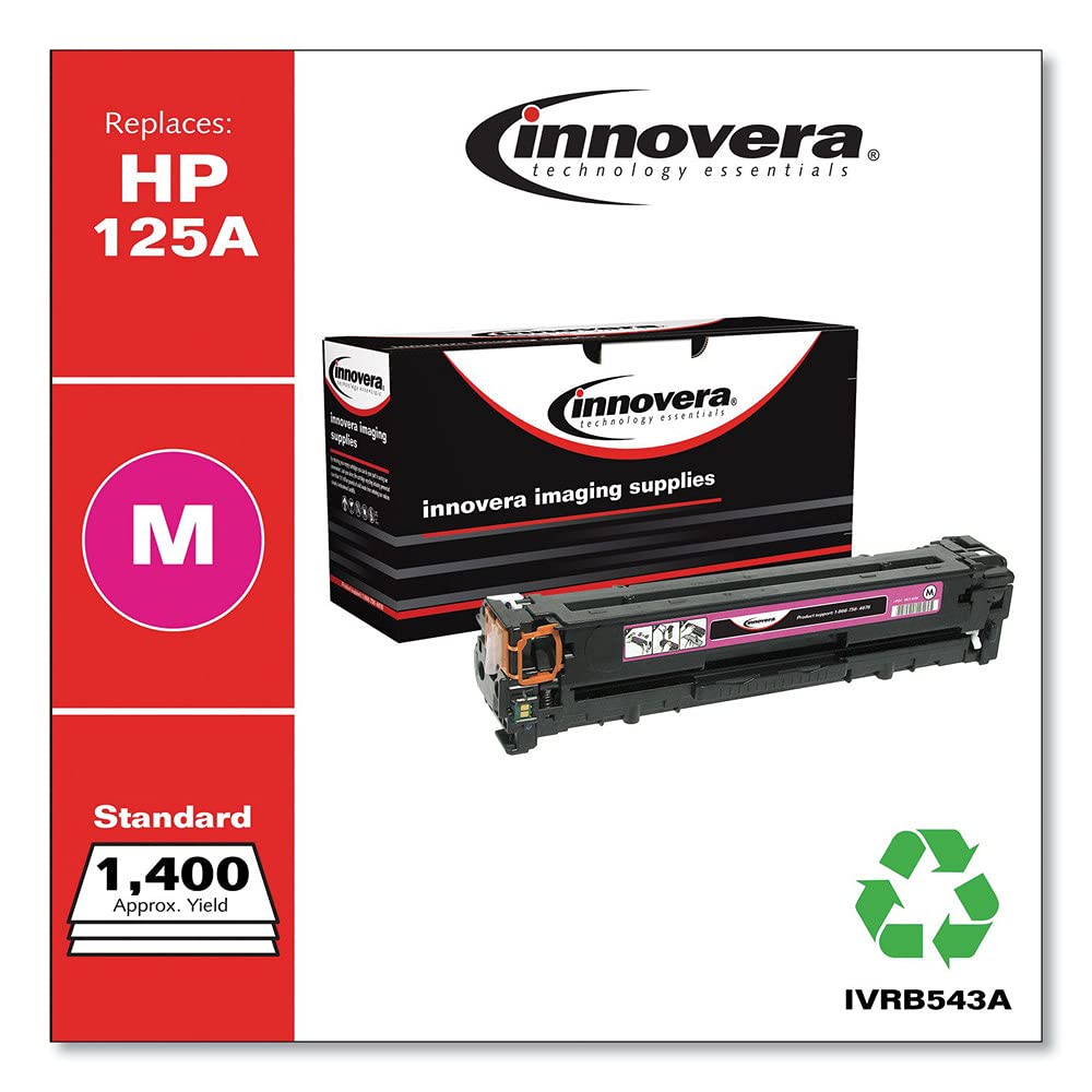 Innovera Ivrb543A 1400 Page Yield Remanufactured Replacement For Hp 125A Toner   Magenta
