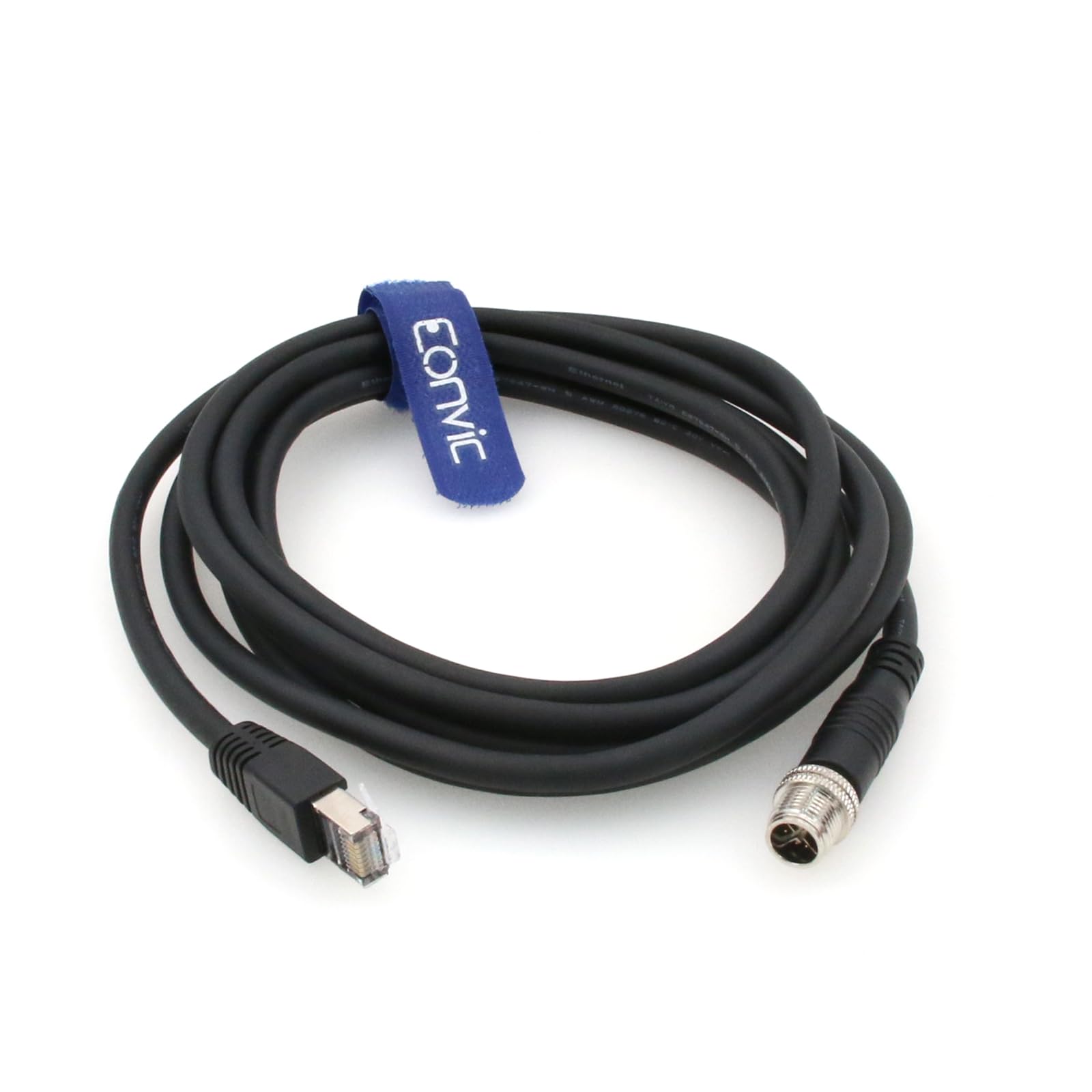 Eonvic Cognex Industrial Ethernet M12 X Type To Rj45 High Flex Gige Vision Camera