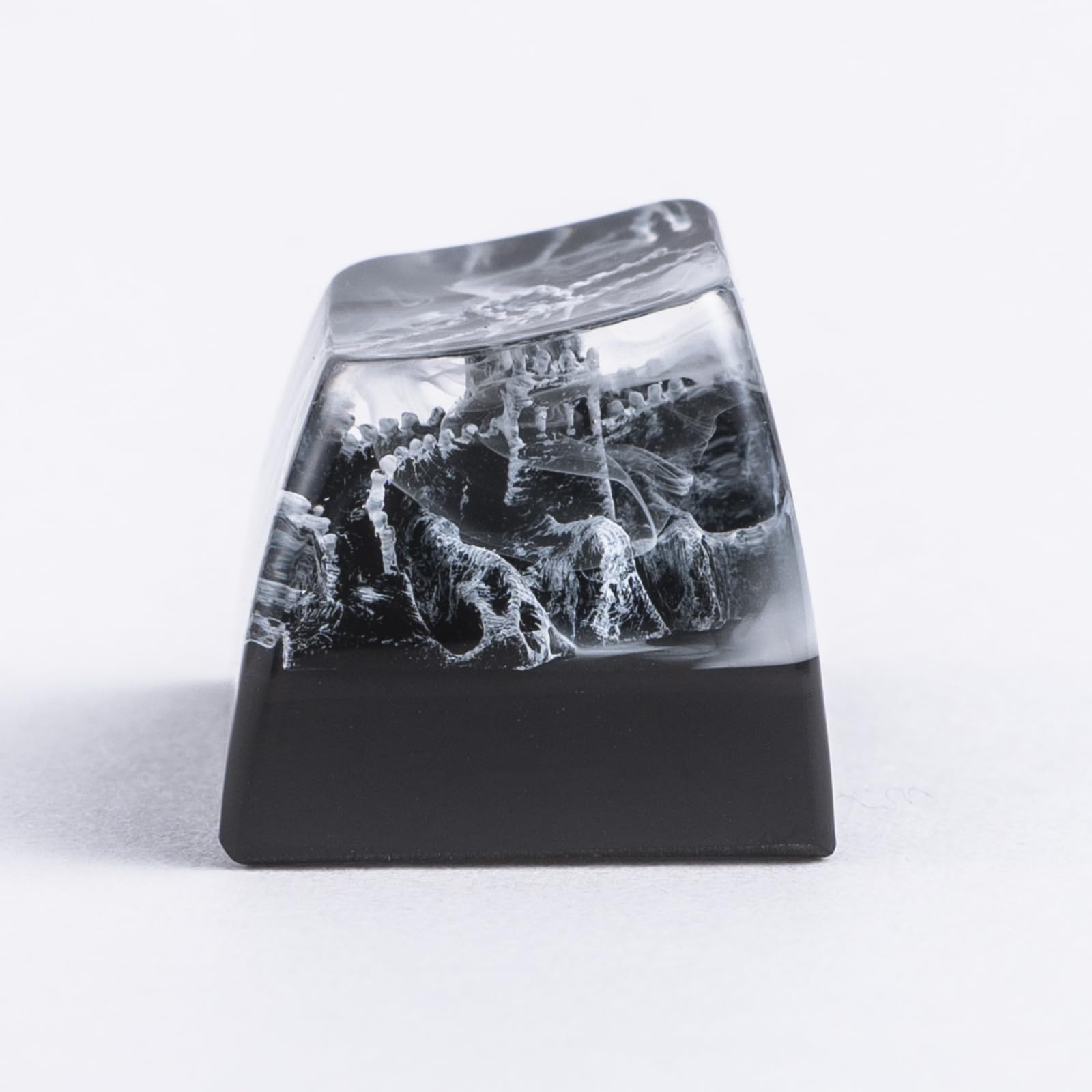 Redqin Artisan Keycaps The Great Wall Artisan Keycap Handmade Keycap Artisan Escape Keycap Resin Keycap For Mechanical Keyboard