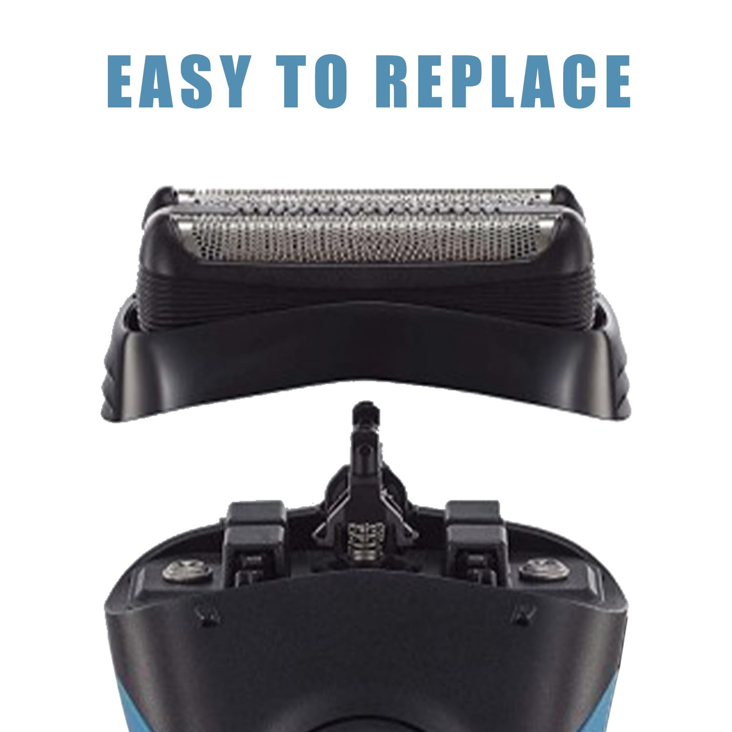 32B Replacement Shaver Head For Braun Series 3,Shaving Razor Head Suitable For Braun S3 3000S 3010S 3020S 3030S 3040S 3050Cc 307