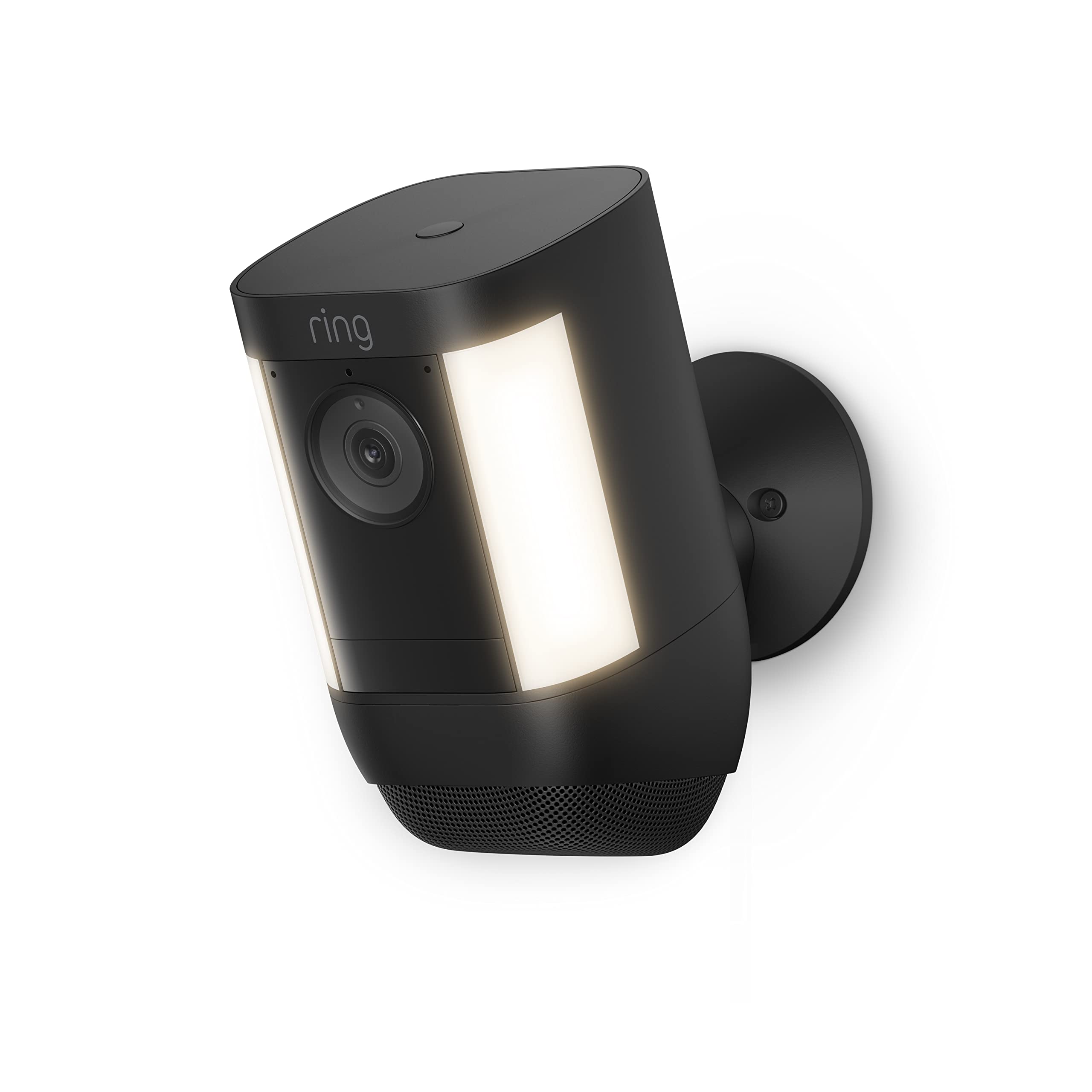 Ring Spotlight Cam Pro, Battery | 3D Motion Detection, Two Way Talk With Audio+, And Dual Band Wifi (2022 Release)   Black