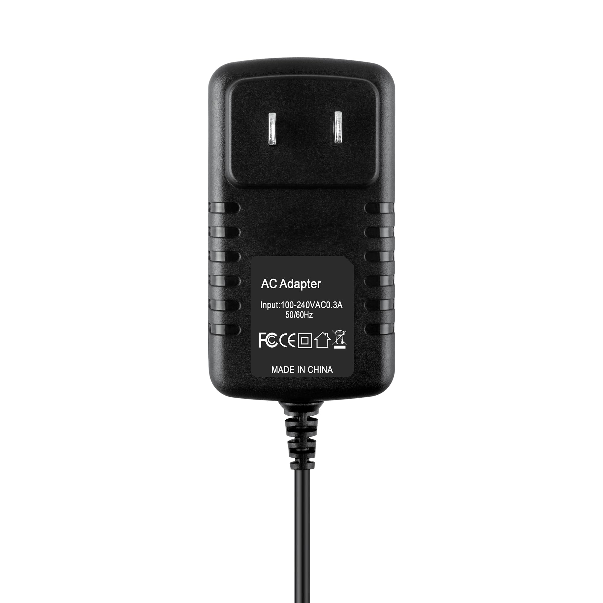 PK Power AC/DC Adapter for Milwaukee M12 Job Site Radio - Black Wall Charger Cable