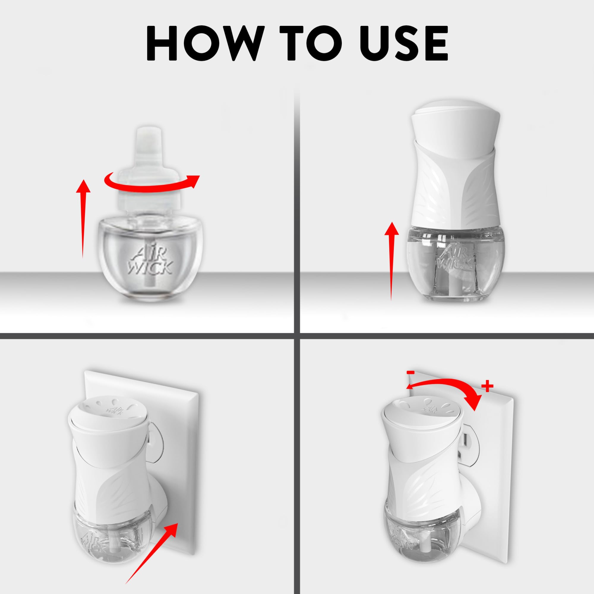 Air Wick Plug In Scented Oil Refill, 5Ct, Fresh Linen, Essential Oils, Air Freshener