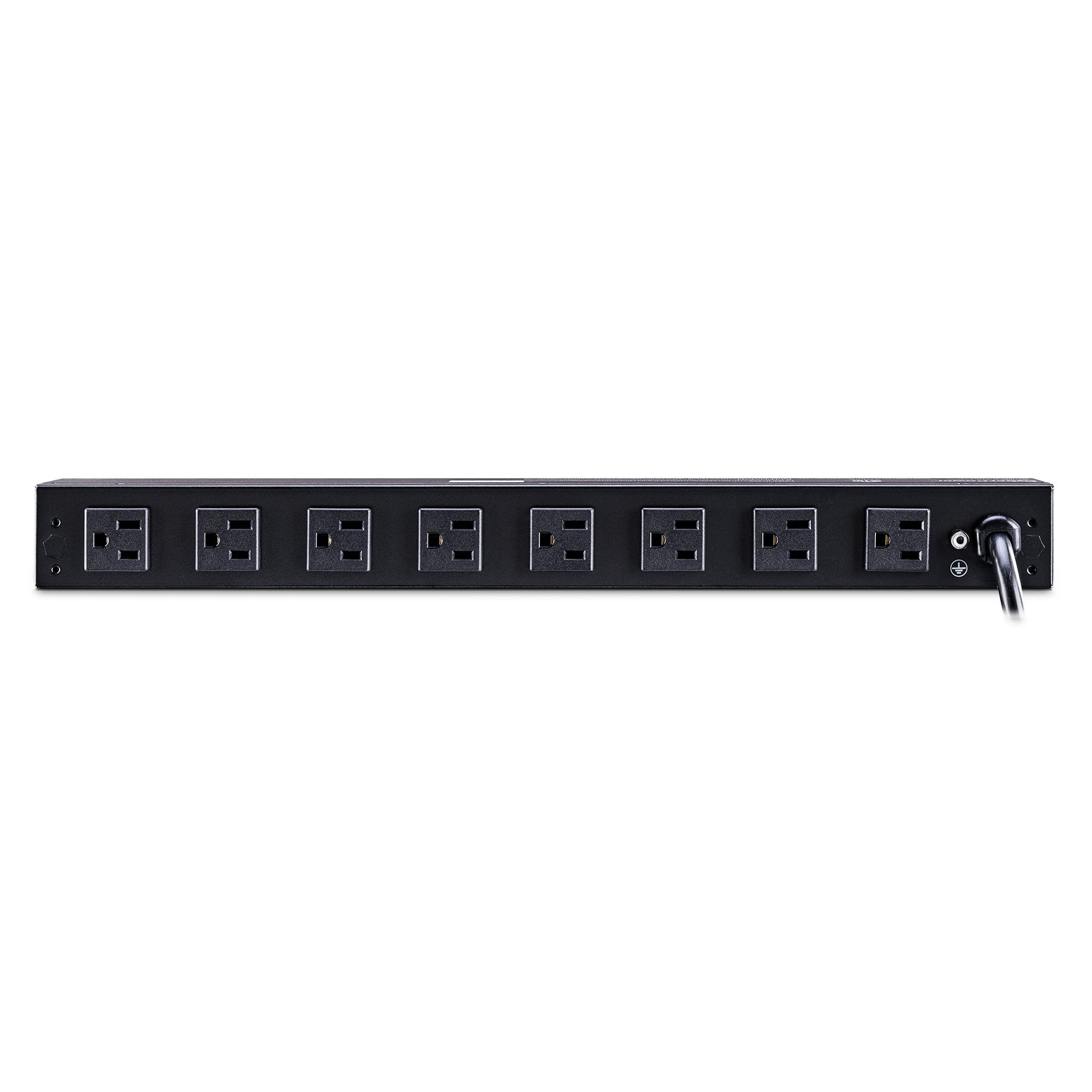 Cyberpower Rkbs15S4F8R Rackbar Surge Protector, 120V/15A, 12 Outlets, 15 Foot Power Cord, 1U Rackmount