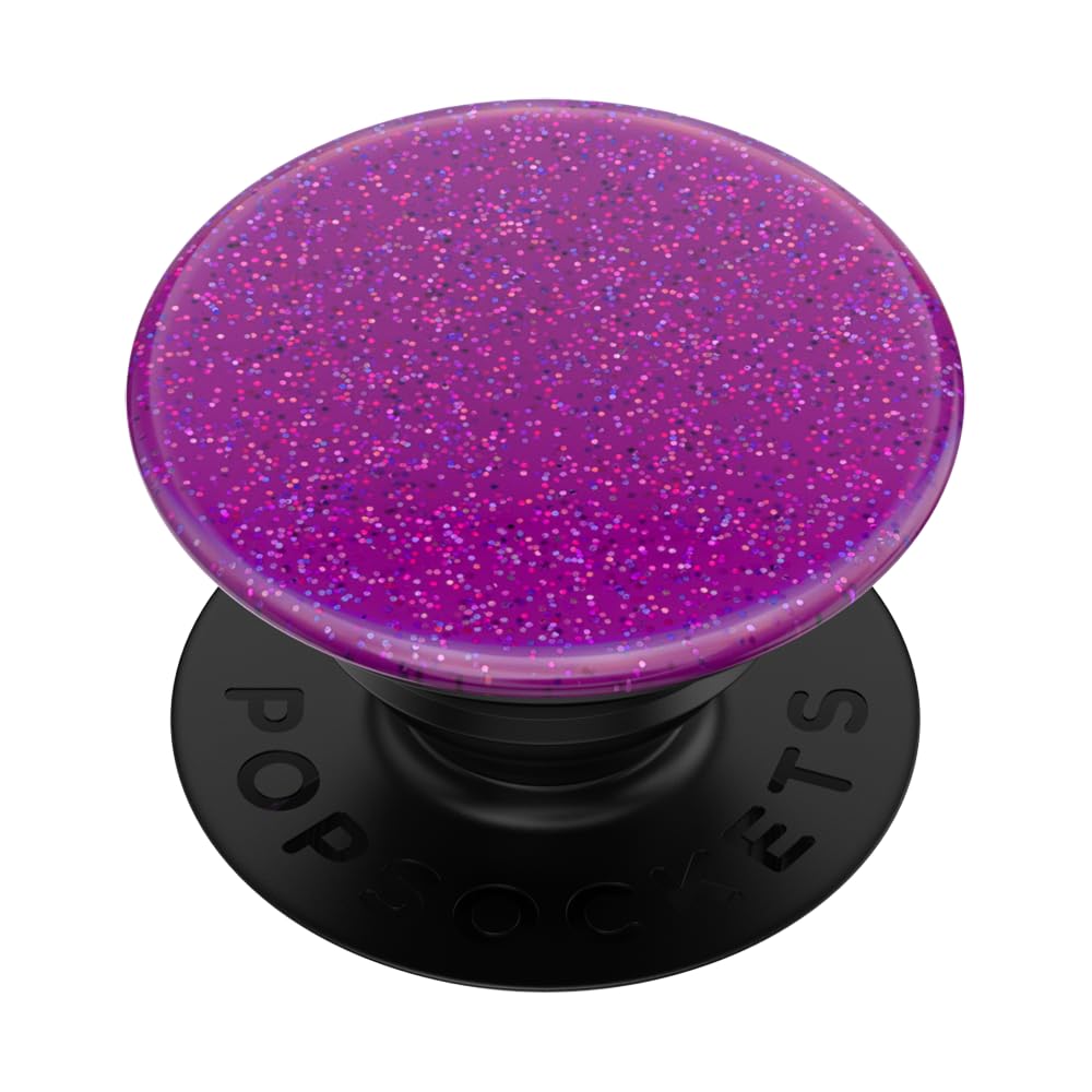 Popsockets Phone Grip With Expanding Kickstand, Popsockets For Phone   Glitter Confetti Purple Haze