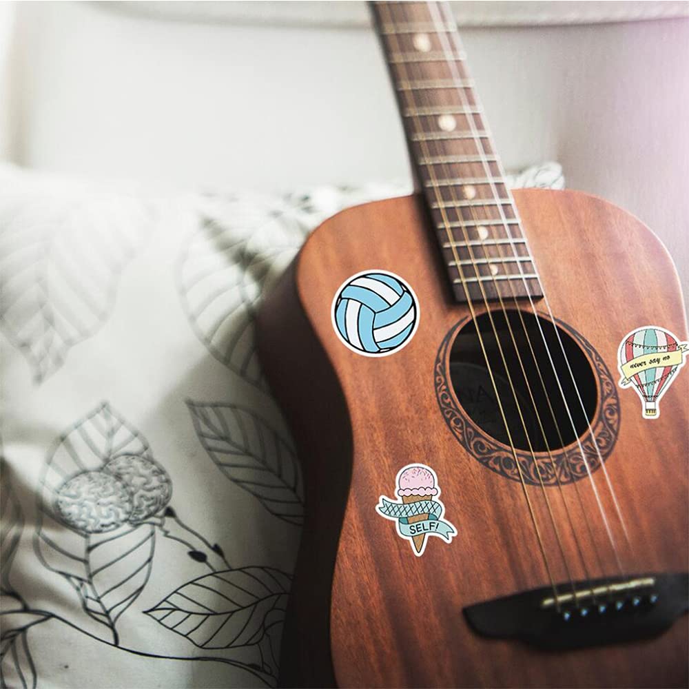 Girl'S Cute Water Bottle Stickers 50 Pcs Waterproof Laptop Aesthetic Stickers For Teens Kids