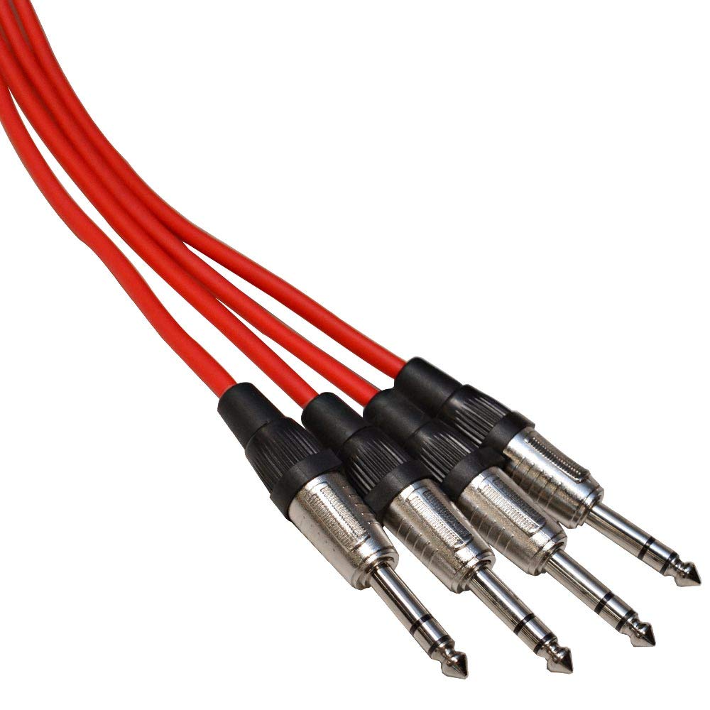 Seismic Audio - Sajlp-12X4X100-12 Channel 100 Foot Xlr Low Profile Snake Cable With 4 Trs Returns - Circuit Board Snake For Reco